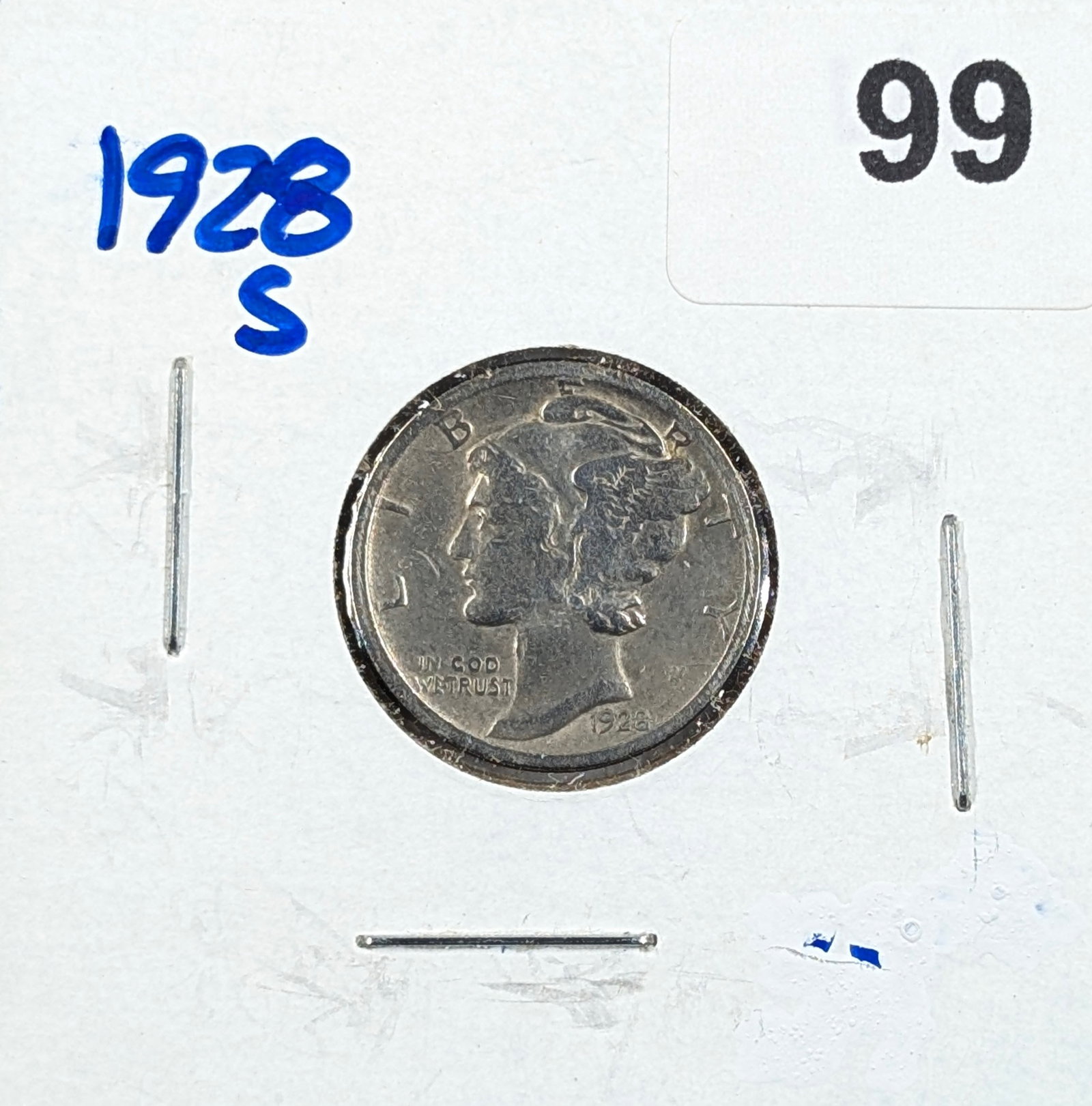1928-S Silver Mercury Dime (1 of 2)