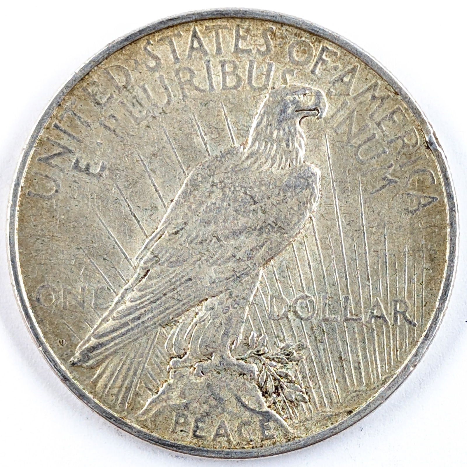 1922-D Silver Peace Dollar - Toned - 2