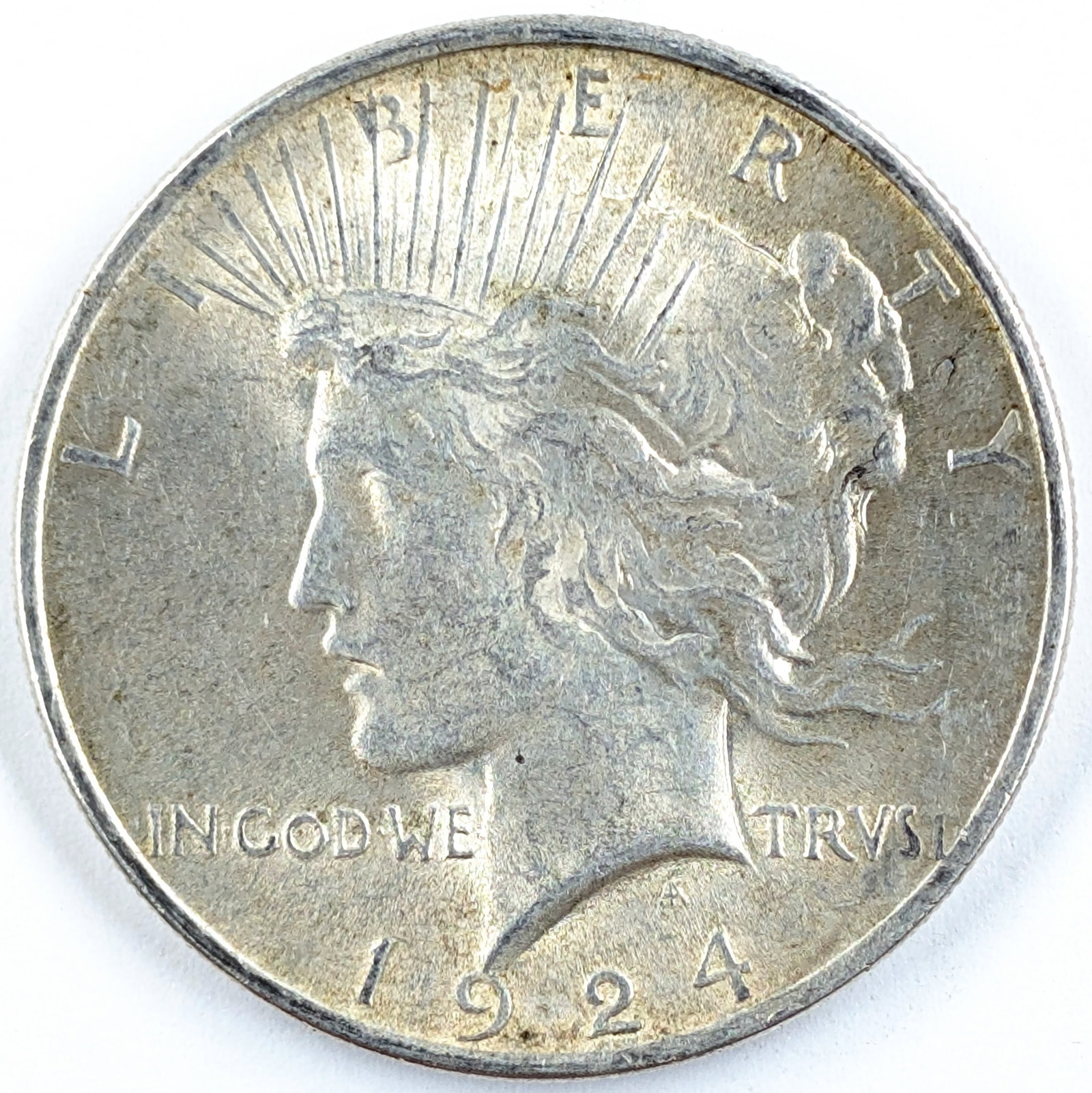 1924 Silver Peace Dollar (1 of 2)