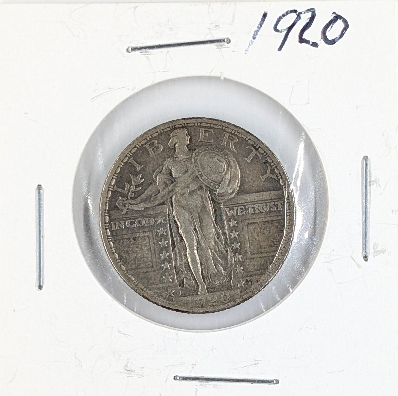1920 Silver Standing Liberty Quarter: Silver