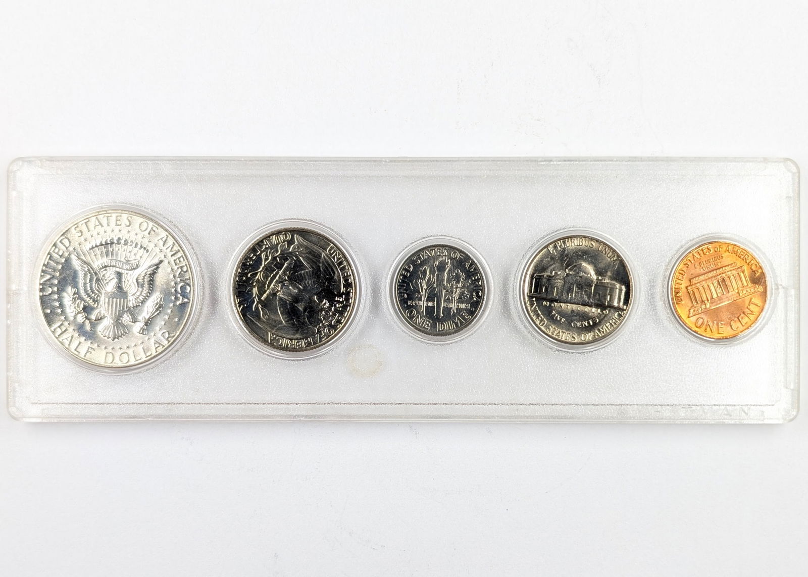 1969 Proof Set w/ Silver JFK Half - 2