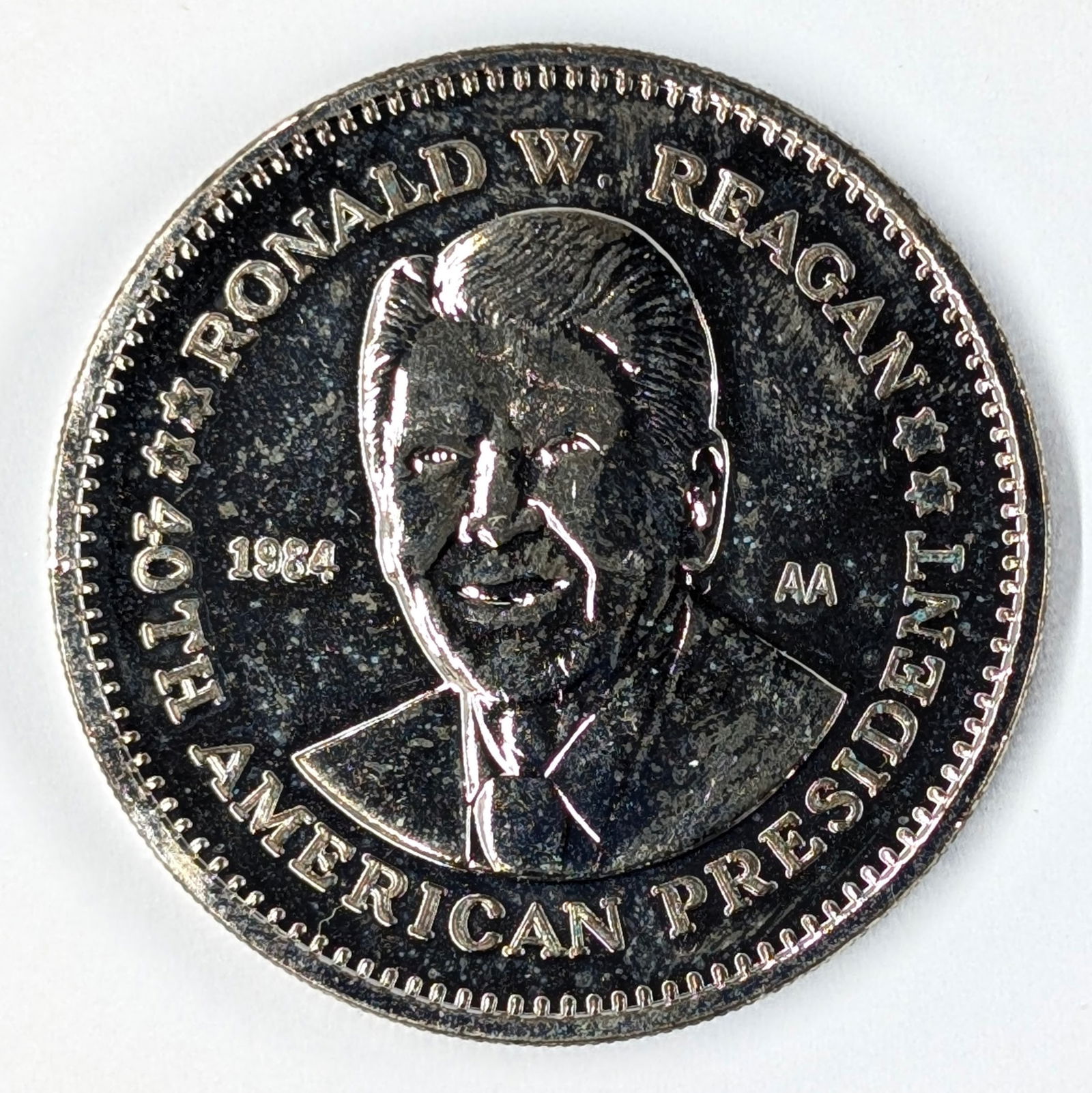 Ronald W Reagan 40th President Commemorative Medal - BU: Commemorative 