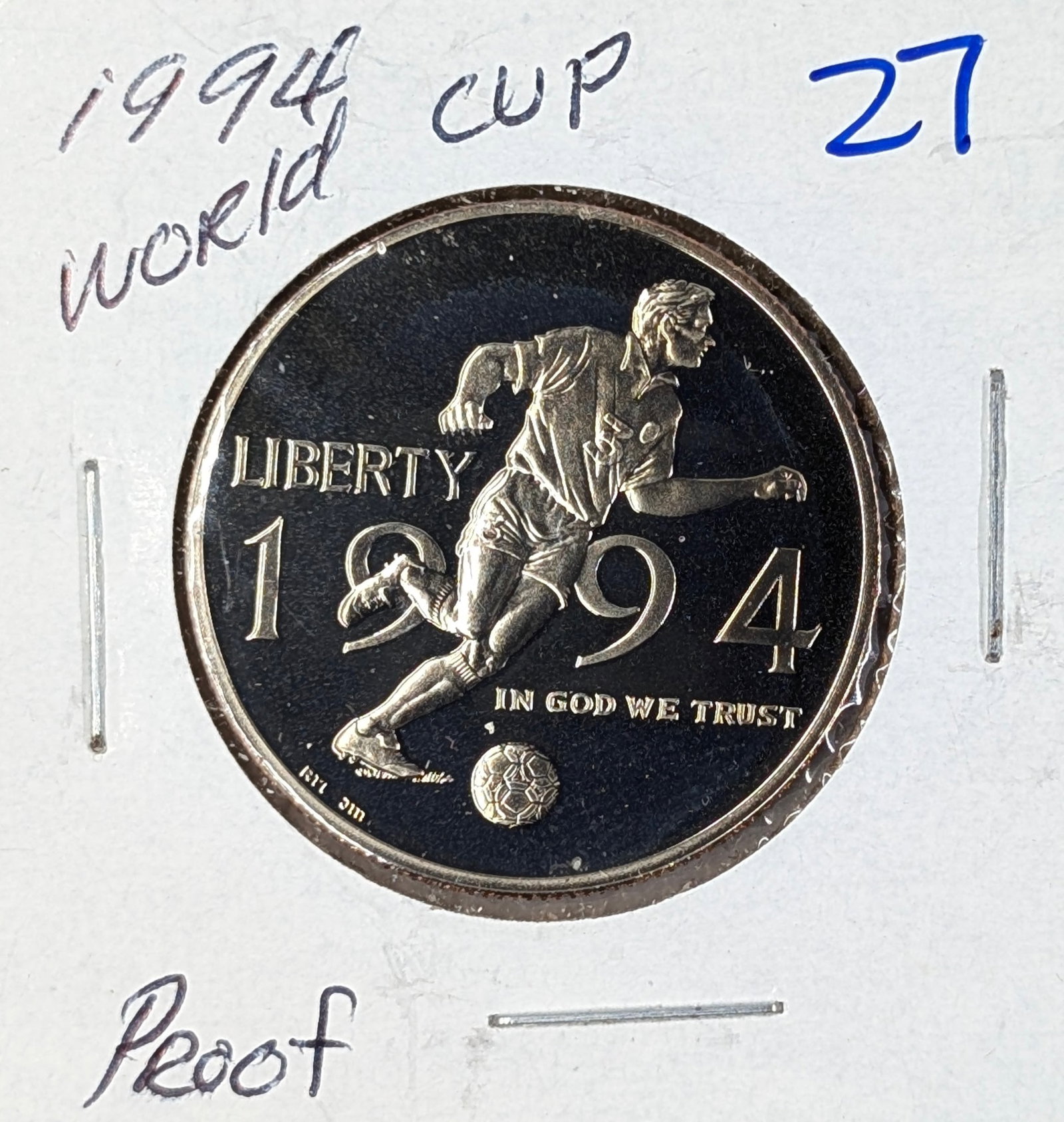 1994-P World Cup Half Dollar - Proof: Commemorative
