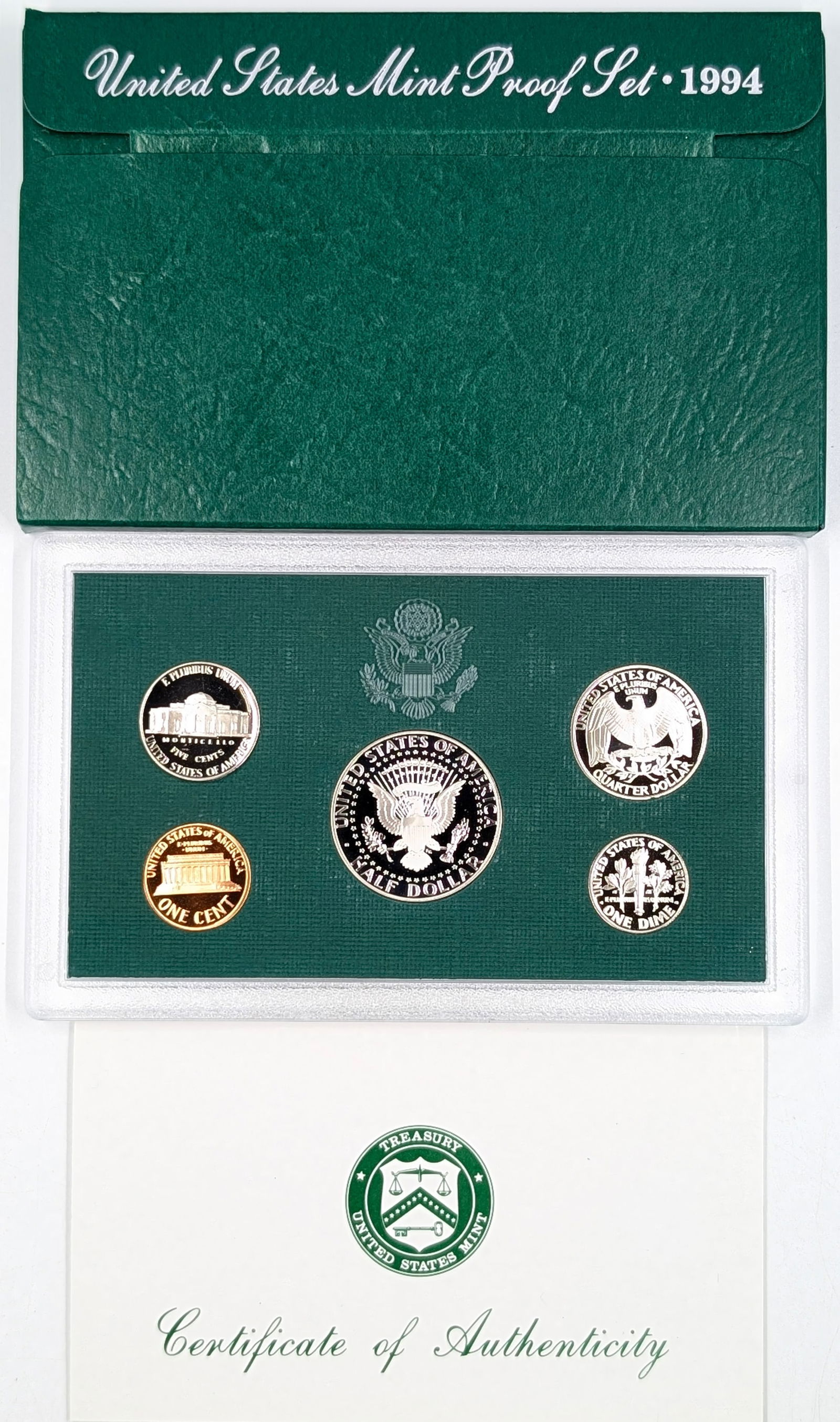 1994 US Mint Proof Set w/ COA - 2