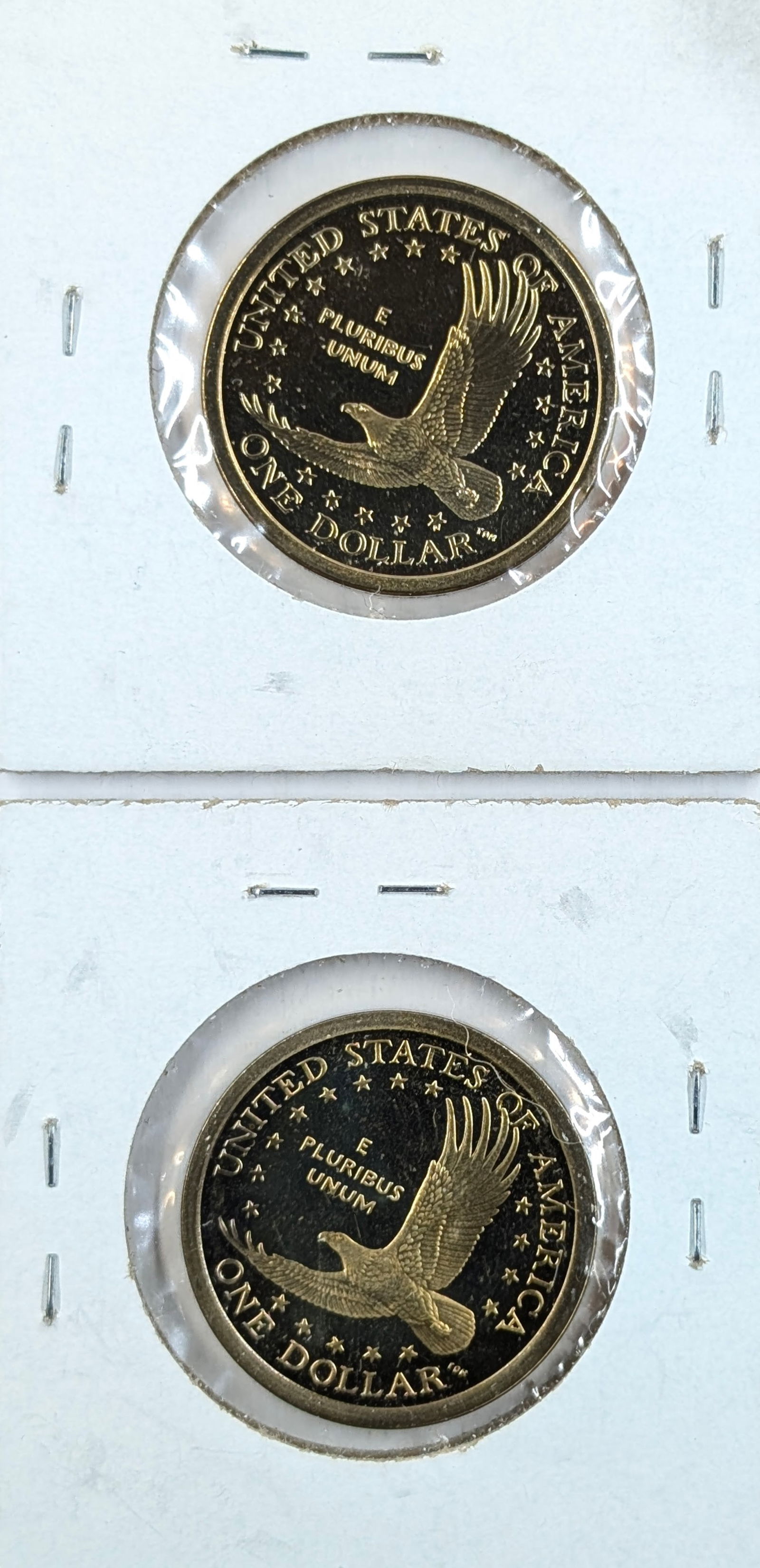 Lot of 2 Proof Sacagawea Dollars - 2000-S, 2007-S - 2