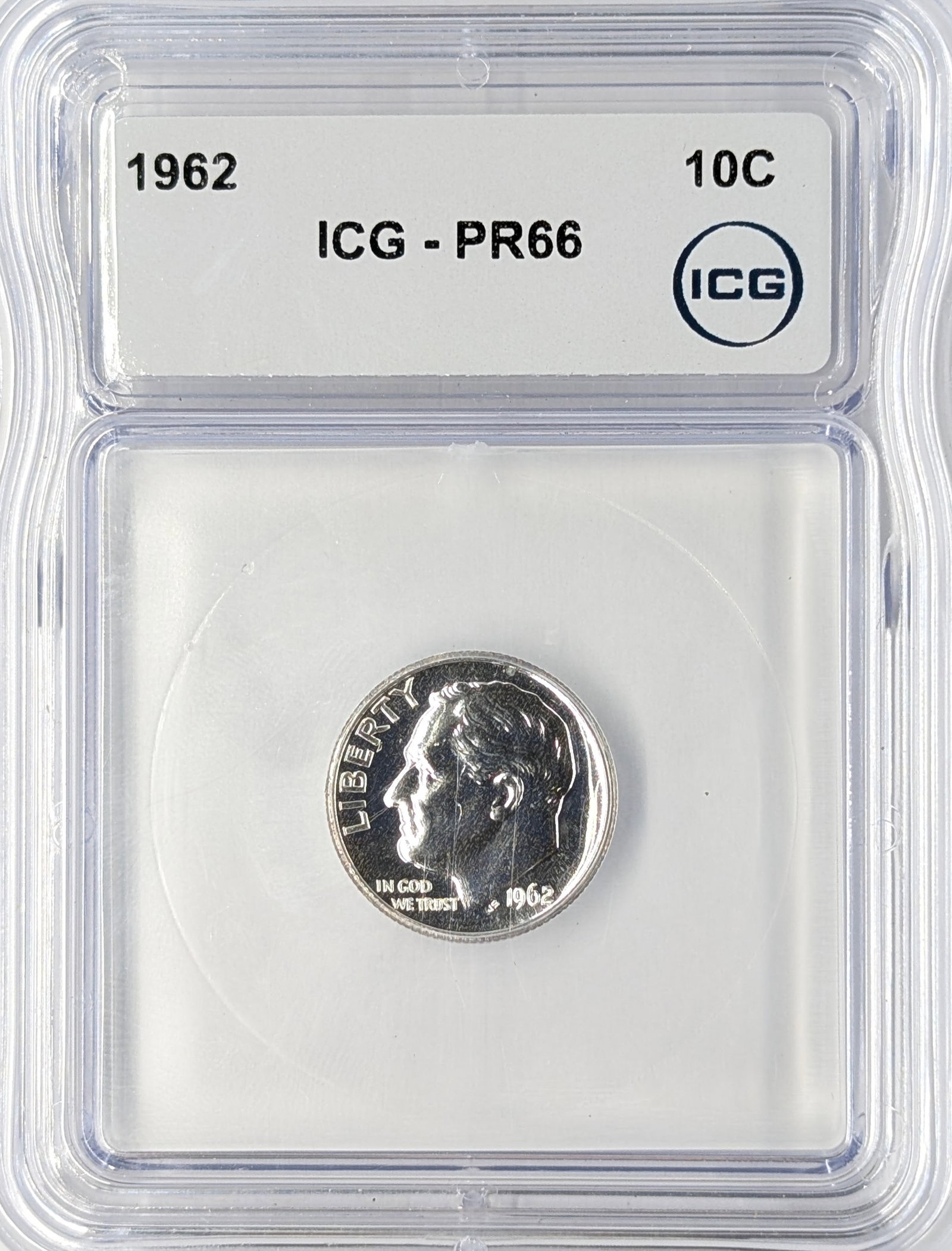 ICG 1962 PR66 Silver Roosevelt Dime (1 of 2)