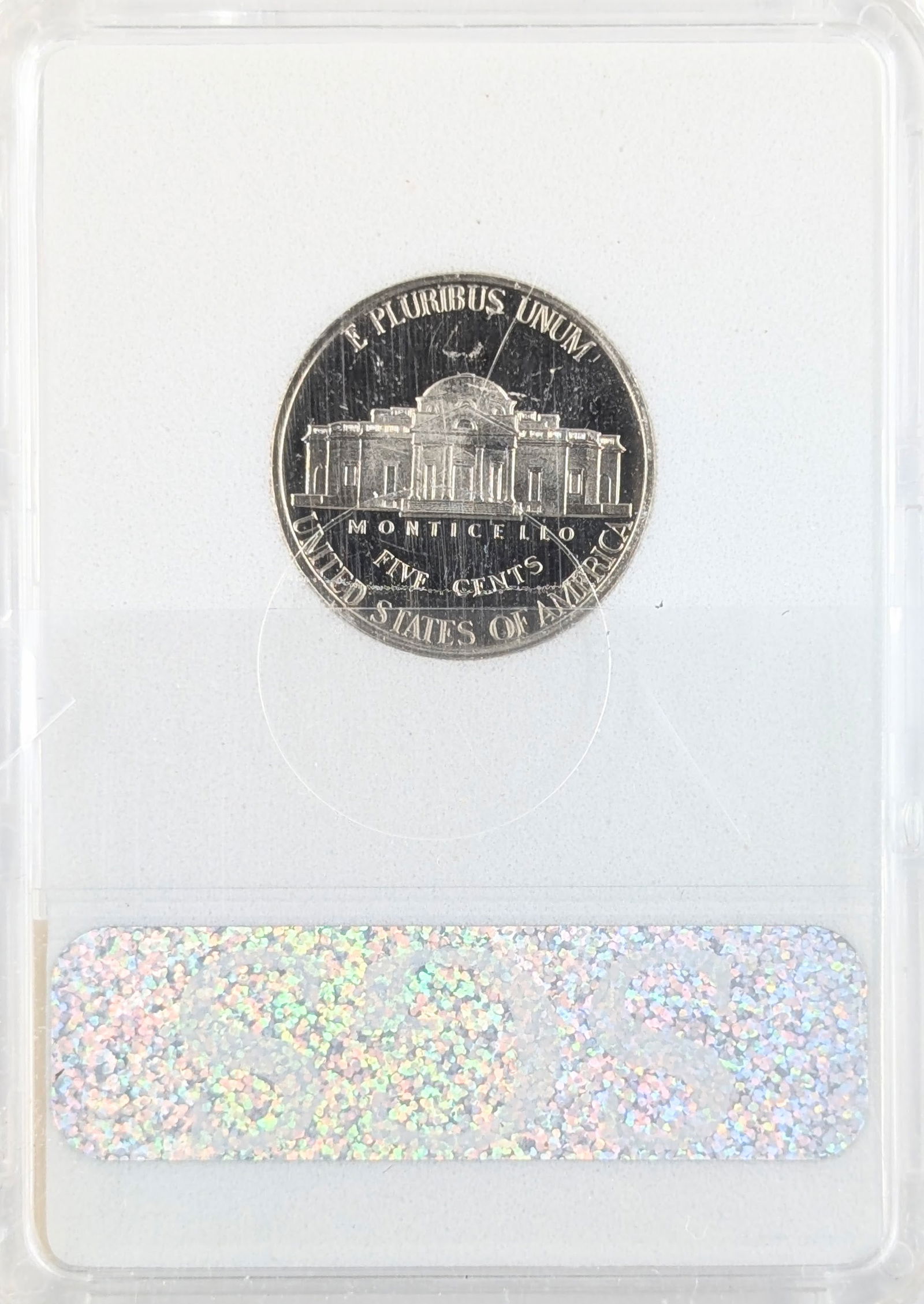 SGS 1977-S PR70 CAM Jefferson Nickel - 2