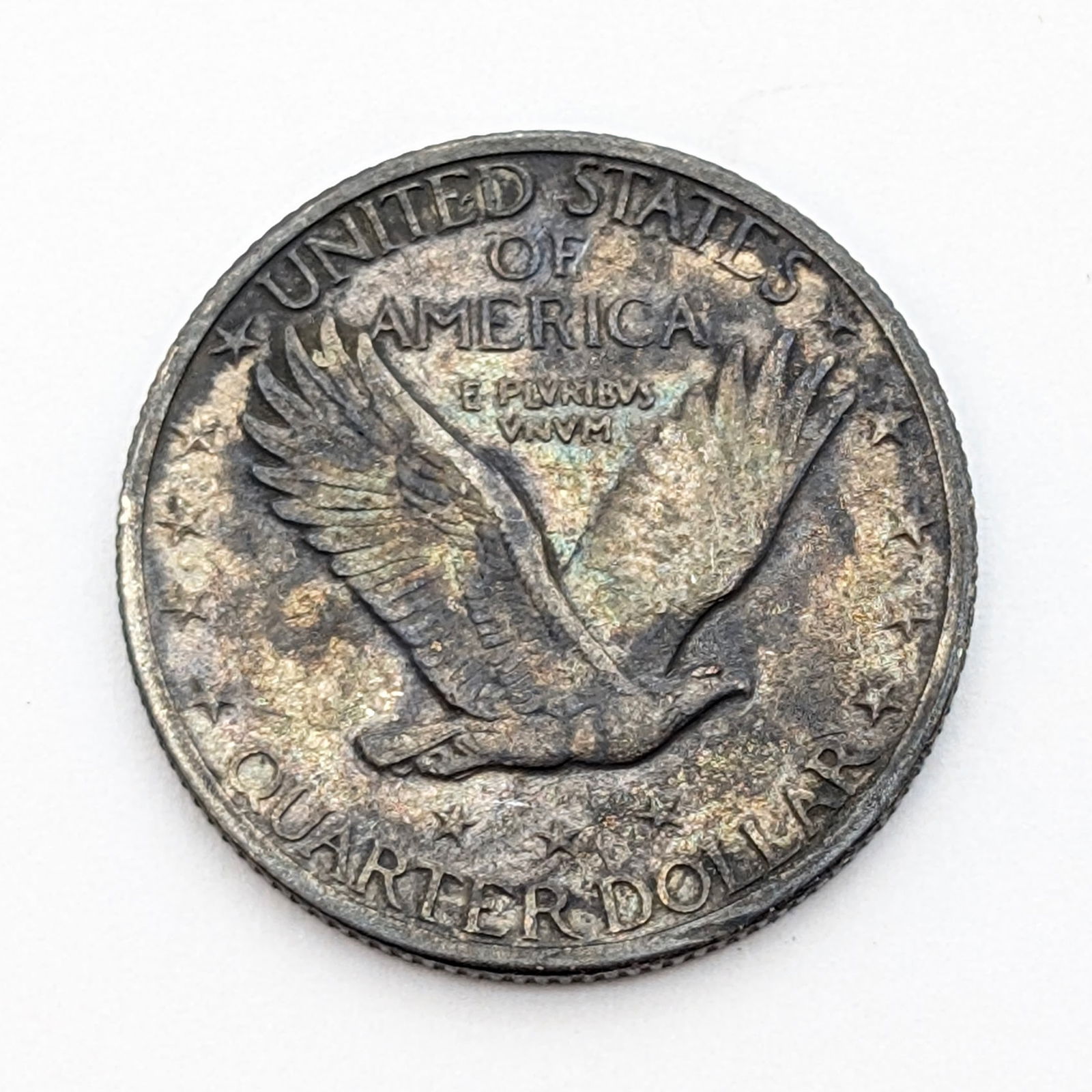 1925 Silver Standing Liberty Quarter - 2