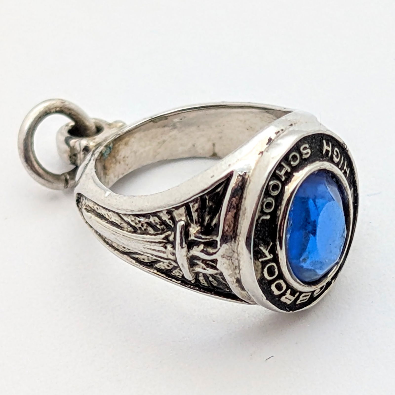 Sterling Silver High School Ring Charm/Pendant - 2