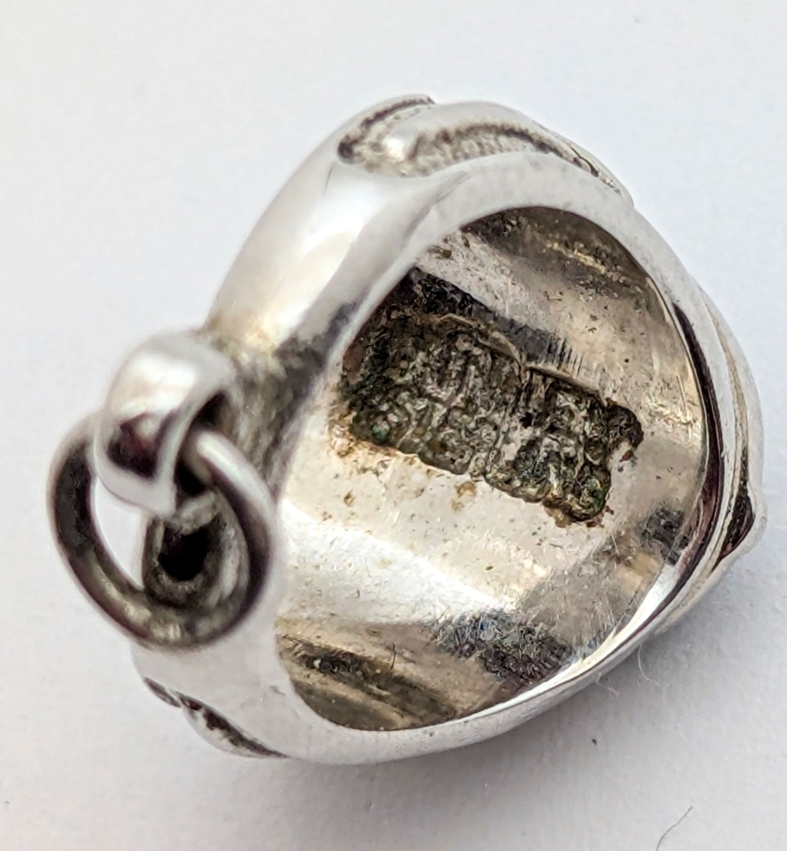 Sterling Silver High School Ring Charm/Pendant - 4