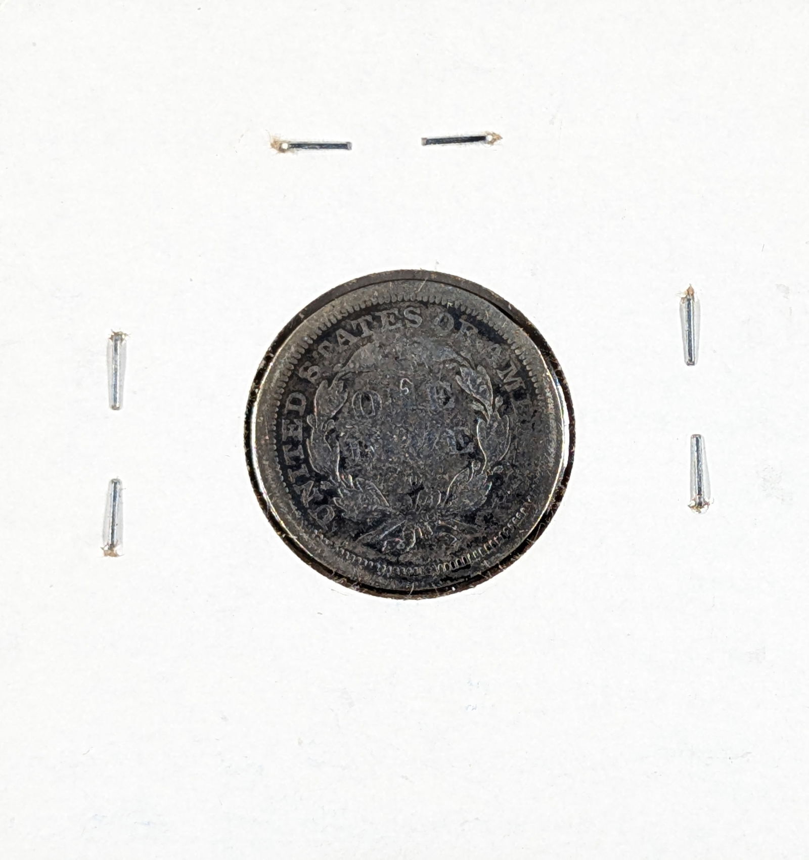 1842-O Silver Seated Liberty Dime - 2