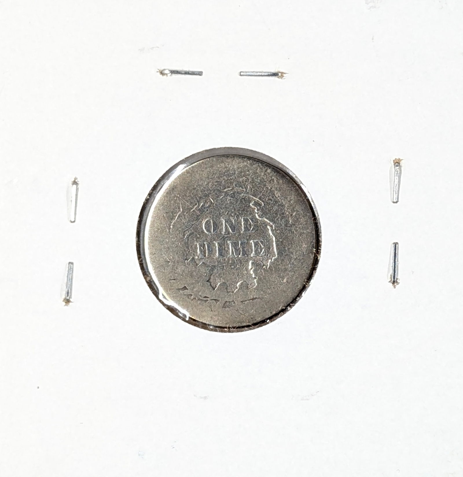 1887 Silver Seated Liberty Dime - 2