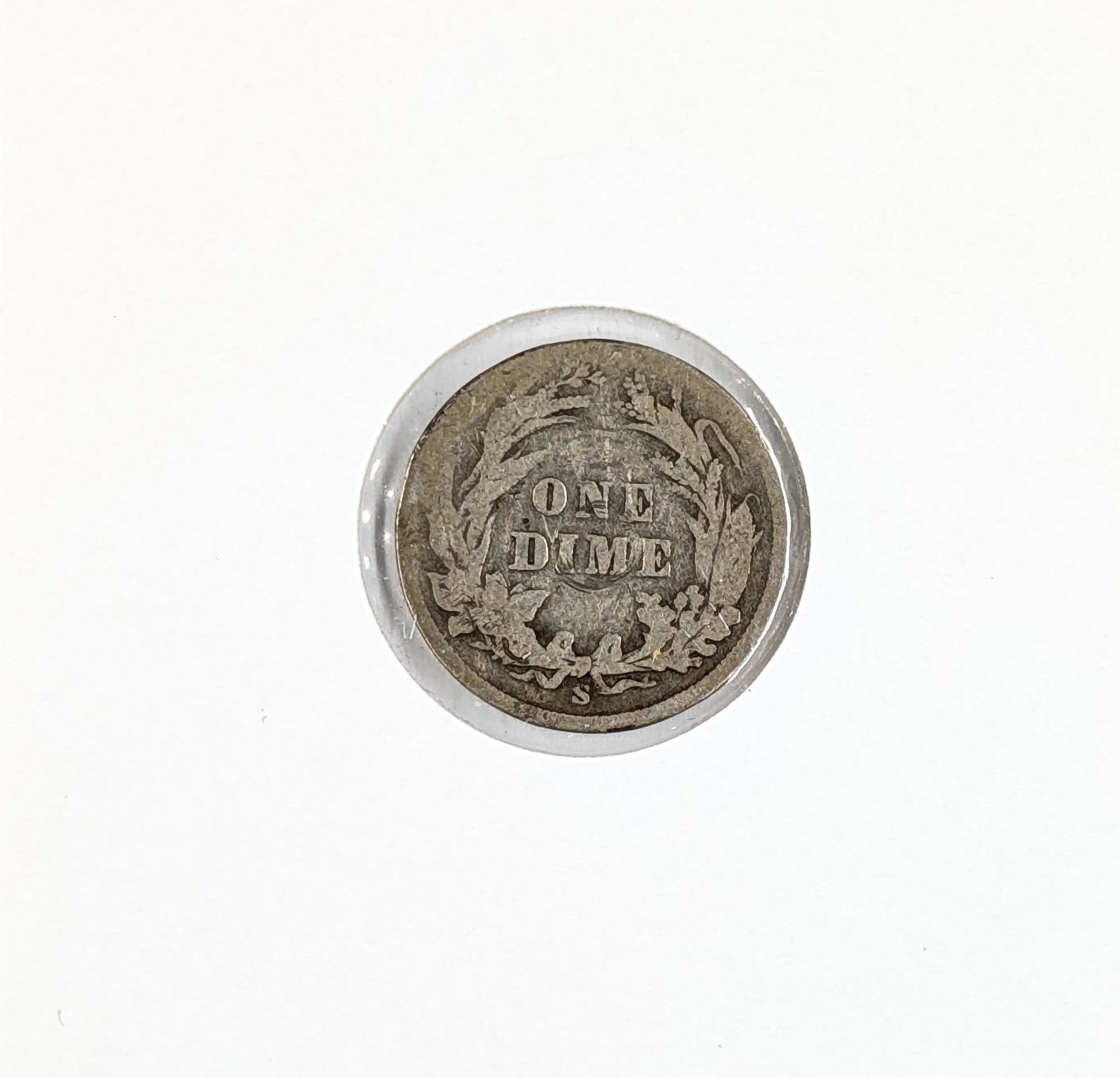 1899-S Silver Barber Dime - 2