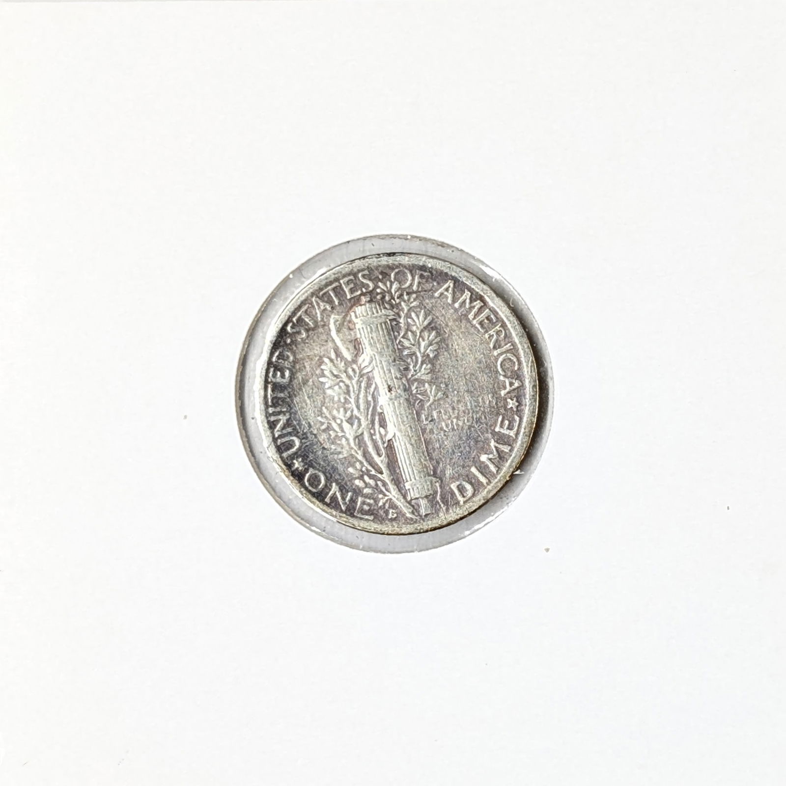 1945-S Silver Mercury Dime - Micro 'S' - 2