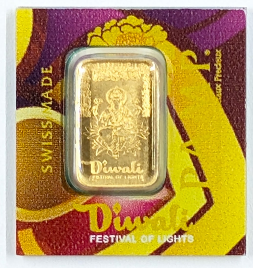 1 Gram Fine .999 Gold - Diwali: Gold 