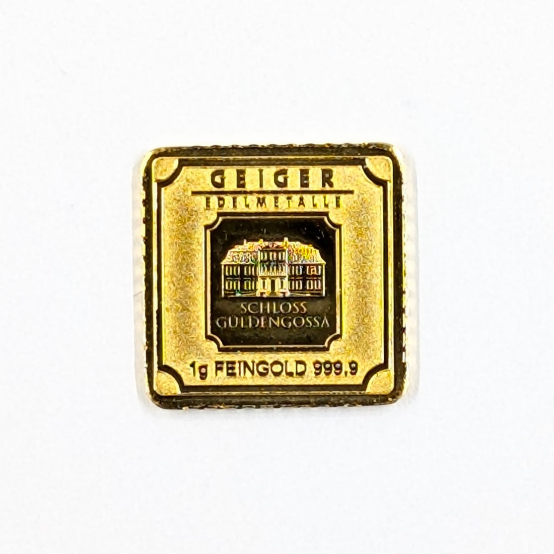 1 Gram Fine .999 Gold - Schloss Guldengossa: Gold 