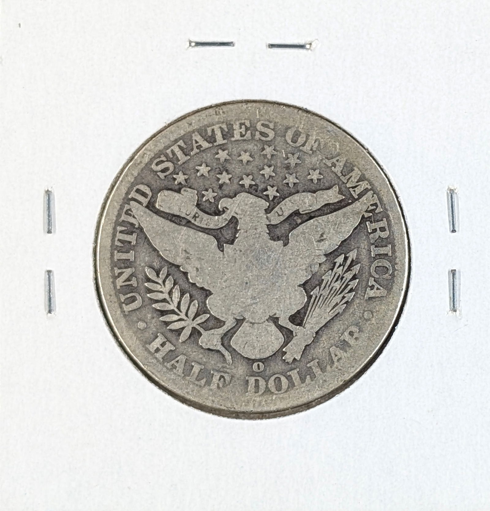 1893-O Silver Barber Half Dollar - 2