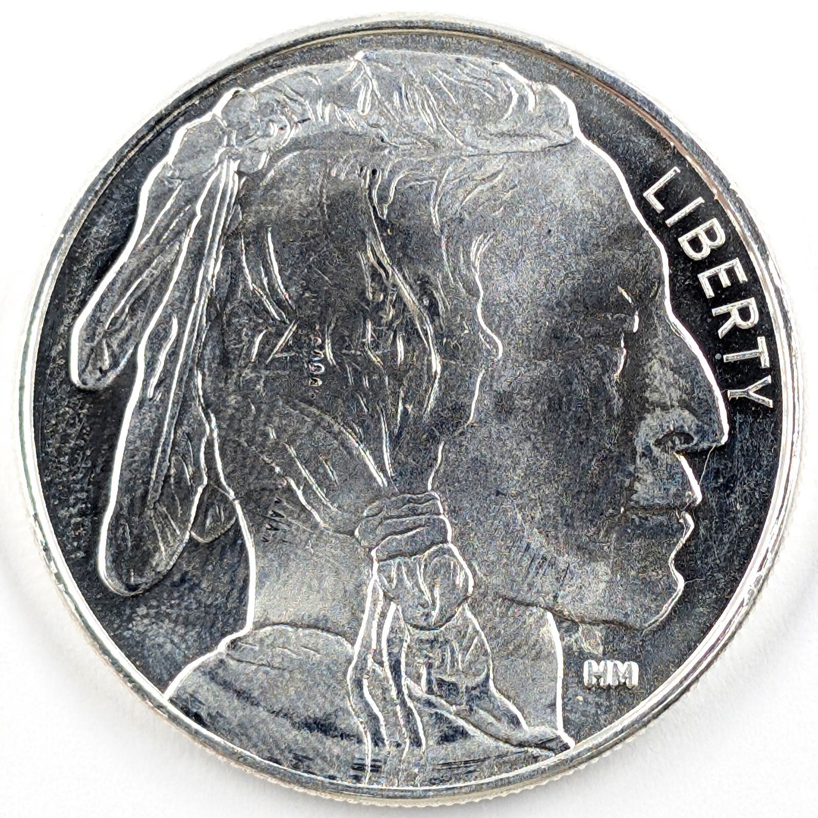 1 Ounce Fine .999 Silver Round - Buffalo: Silver 