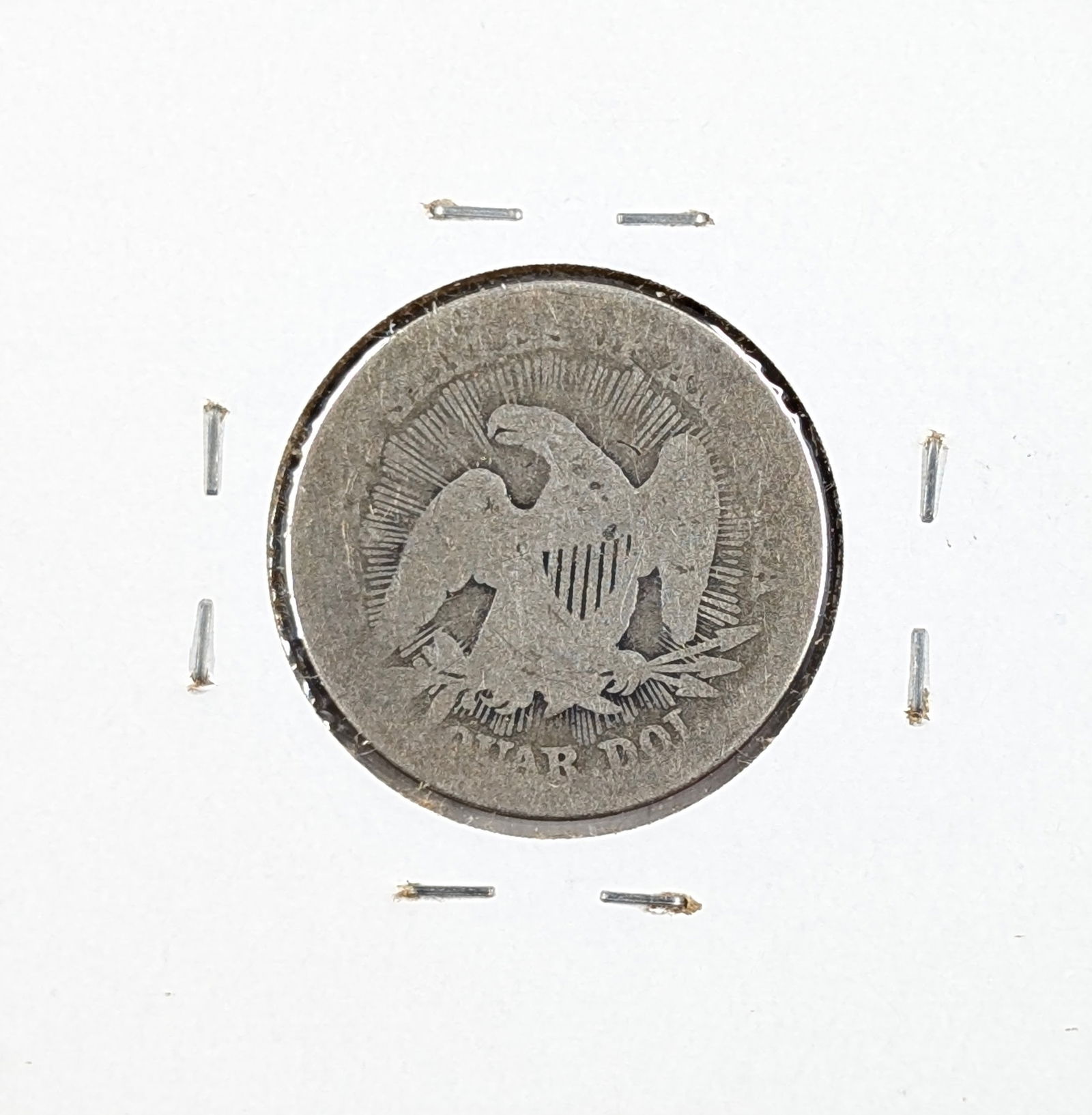 1853 Silver Liberty Seated Quarter w/ Arrows & Rays - 2