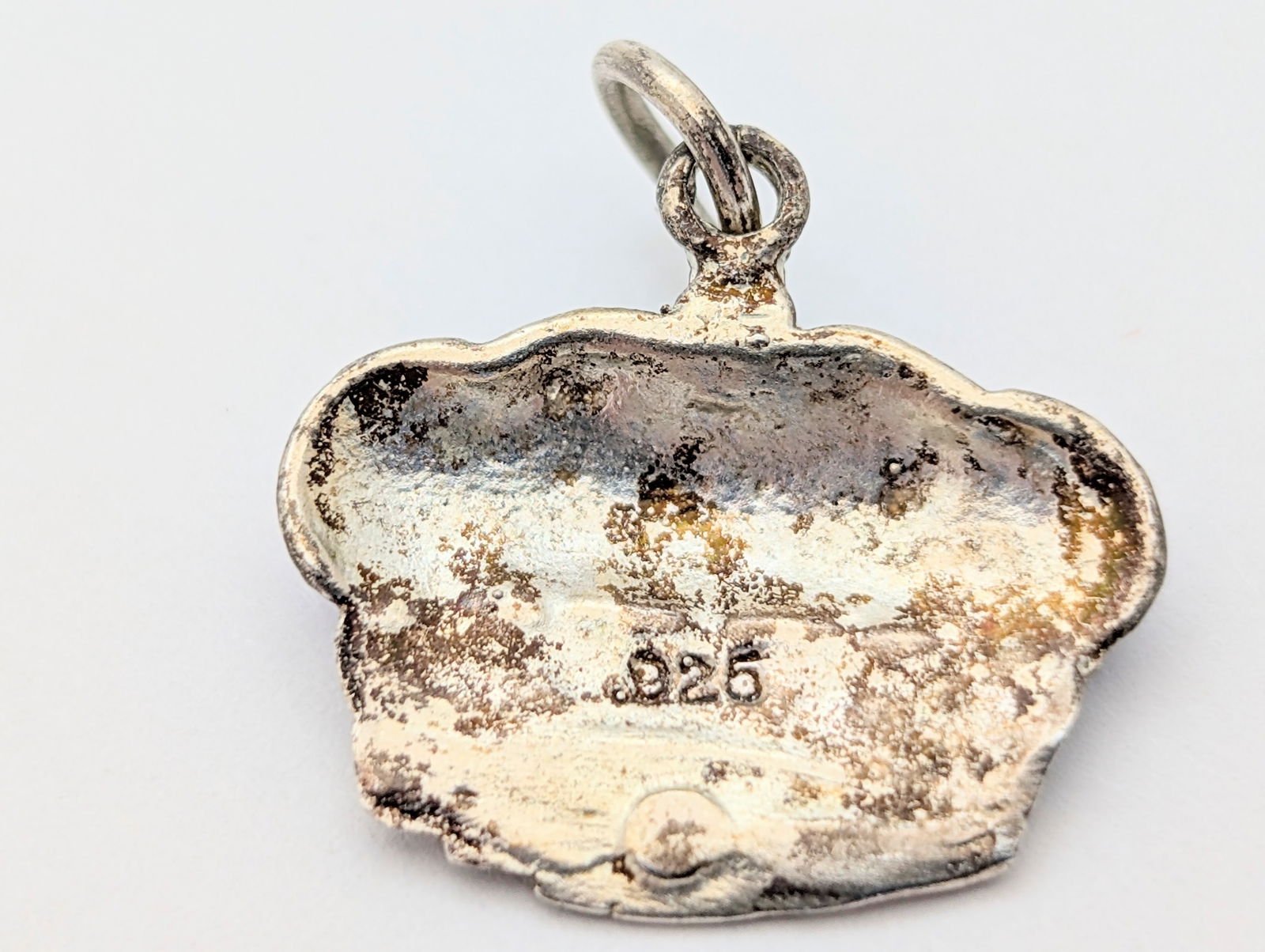 Lot of 4 Sterling Silver Pendants - Flip-flops, Crown, Tree - 5