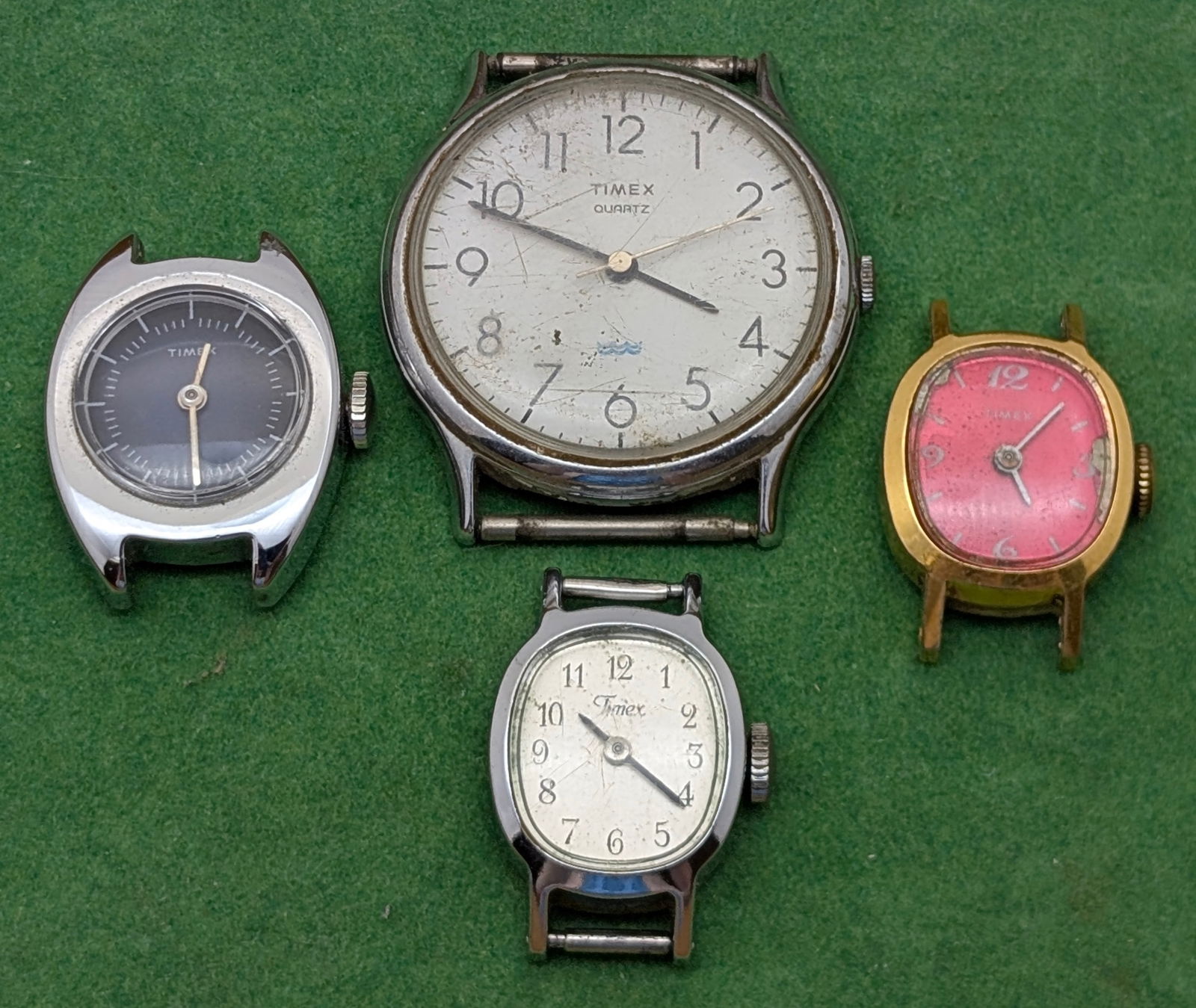 Large Lot of Watch Faces- Geneva, Timex, Fossil, ect - 6
