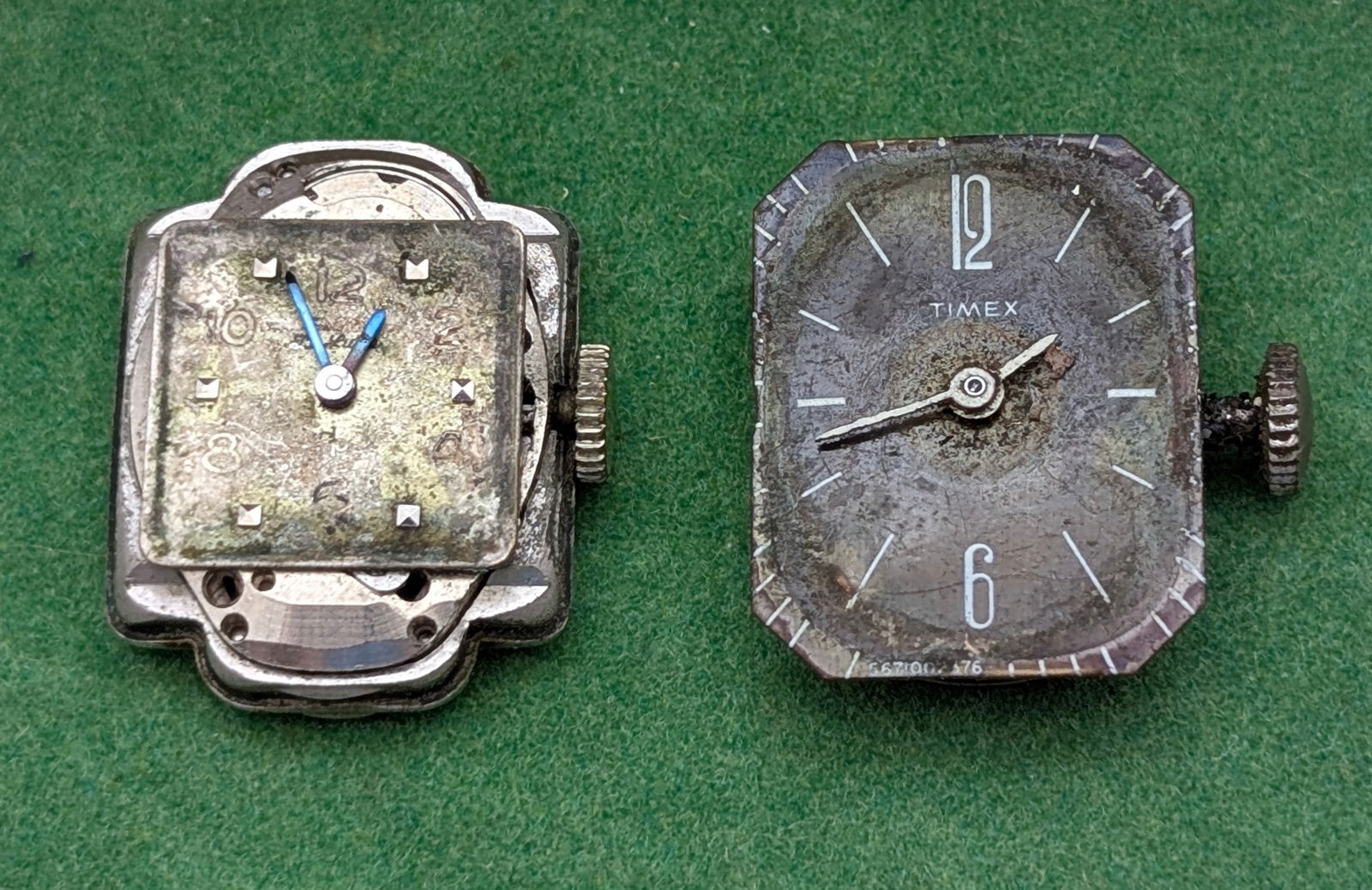 Large Lot of Watch Faces- Geneva, Timex, Fossil, ect - 7