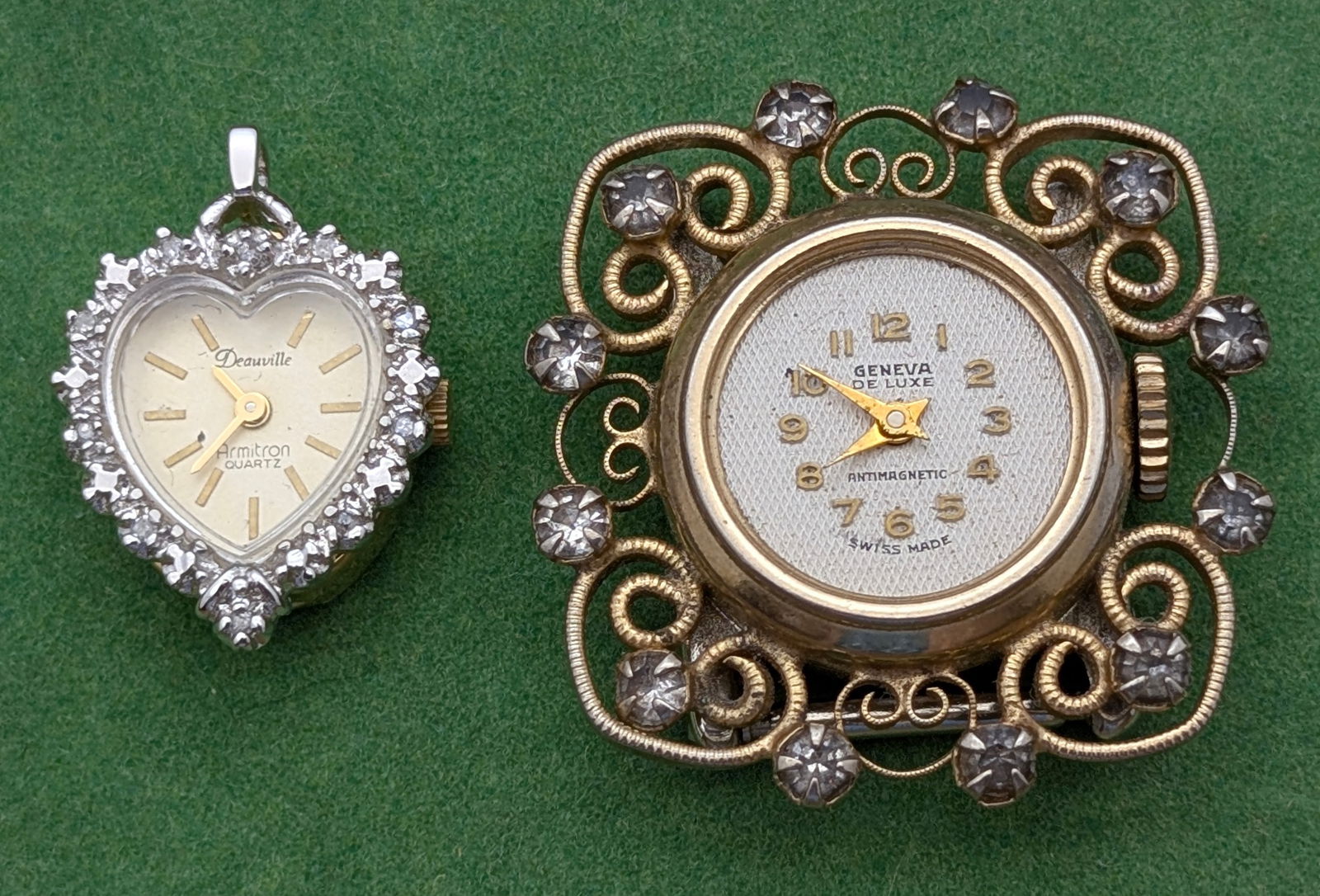 Large Lot of Watch Faces- Geneva, Timex, Fossil, ect - 8