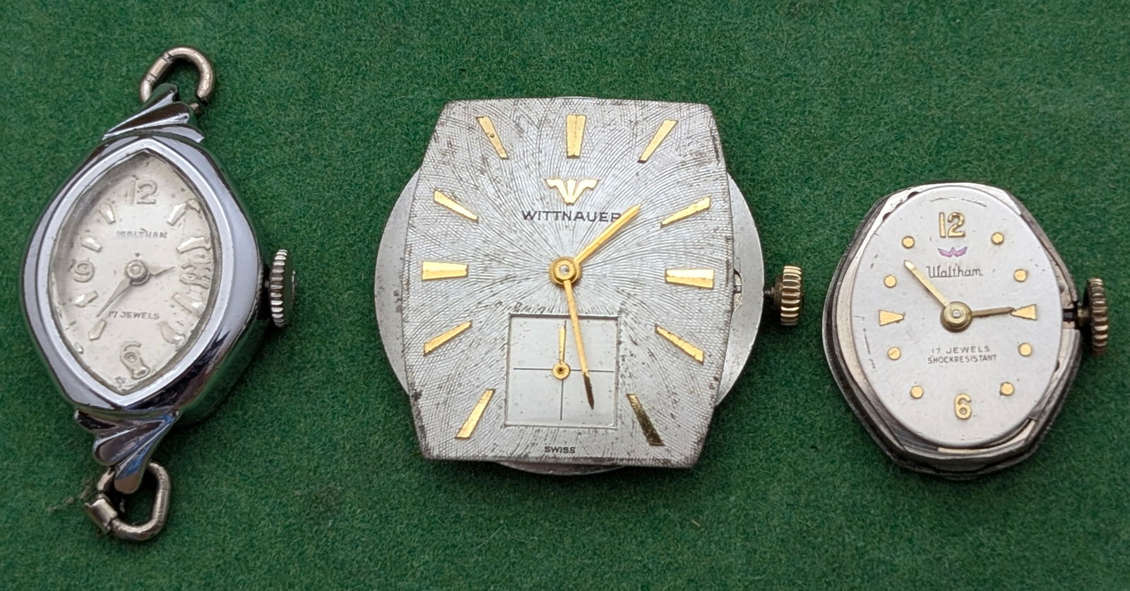 Large Lot of Watch Faces- Geneva, Timex, Fossil, ect - 9