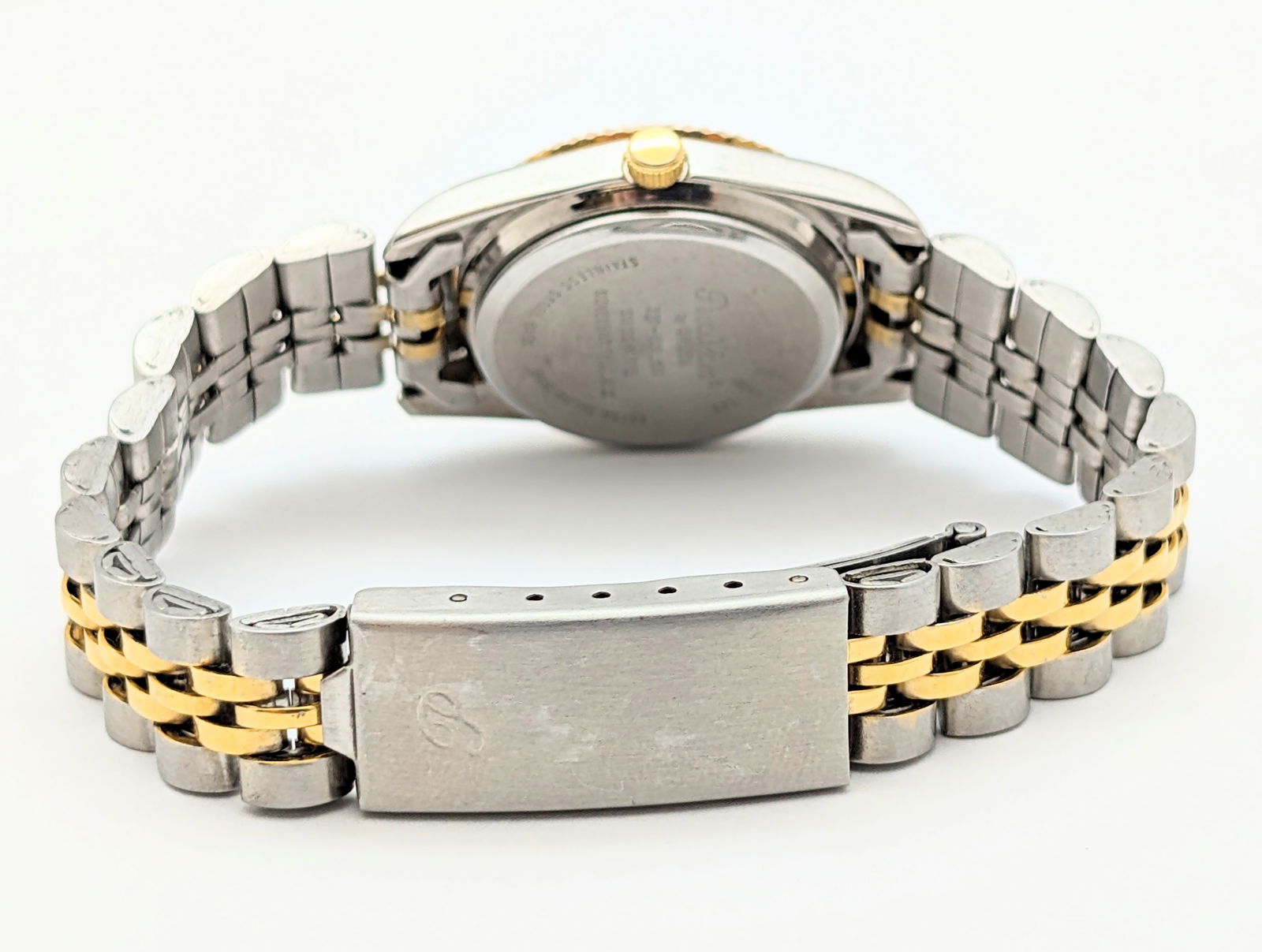 Vintage Two-Toned Gruen Precision Quartz Ladies Watch - 4