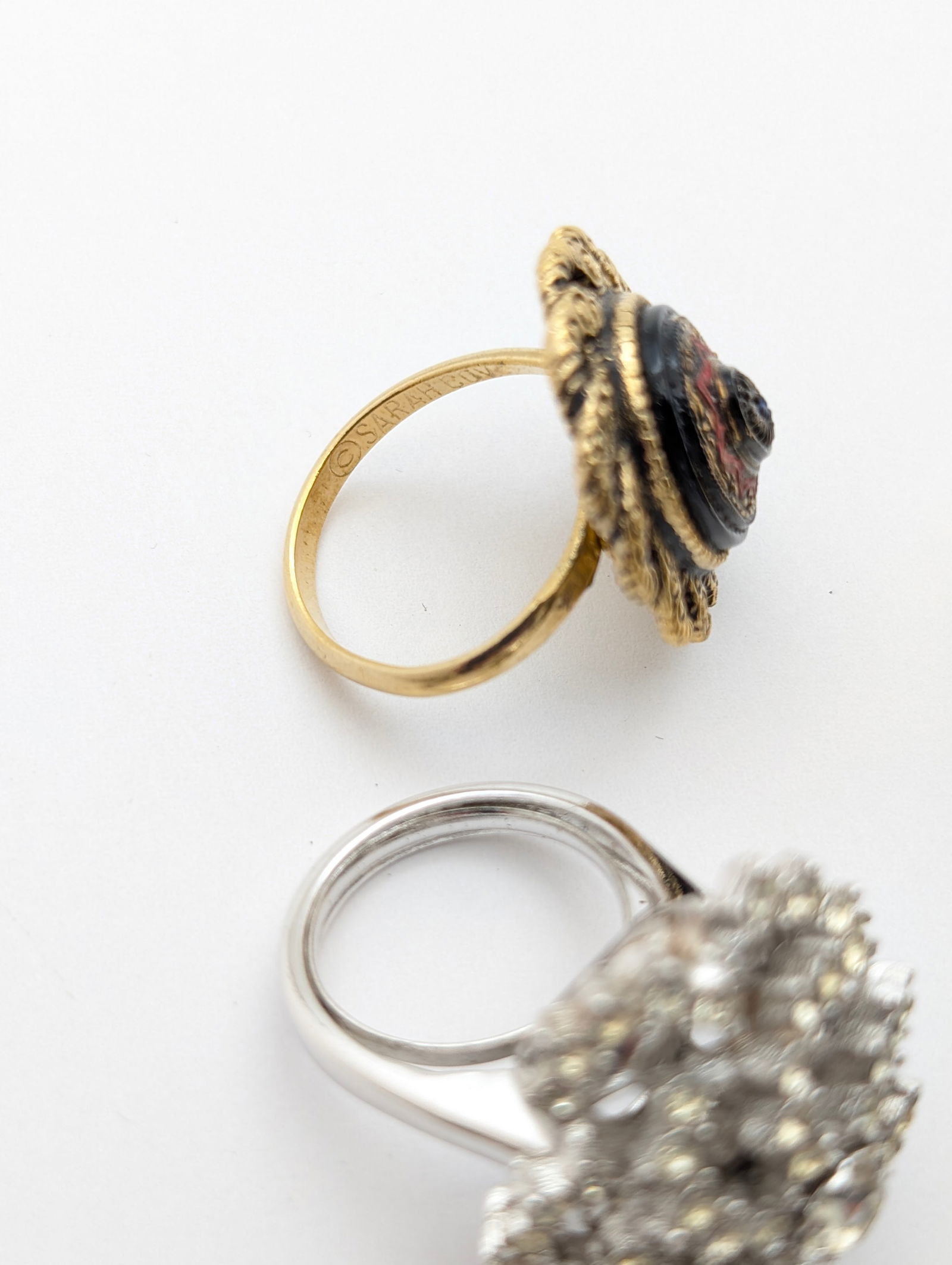 Large Lot of Ladies Costume Rings- Watch, Stacking, Cocktail, ect - 4