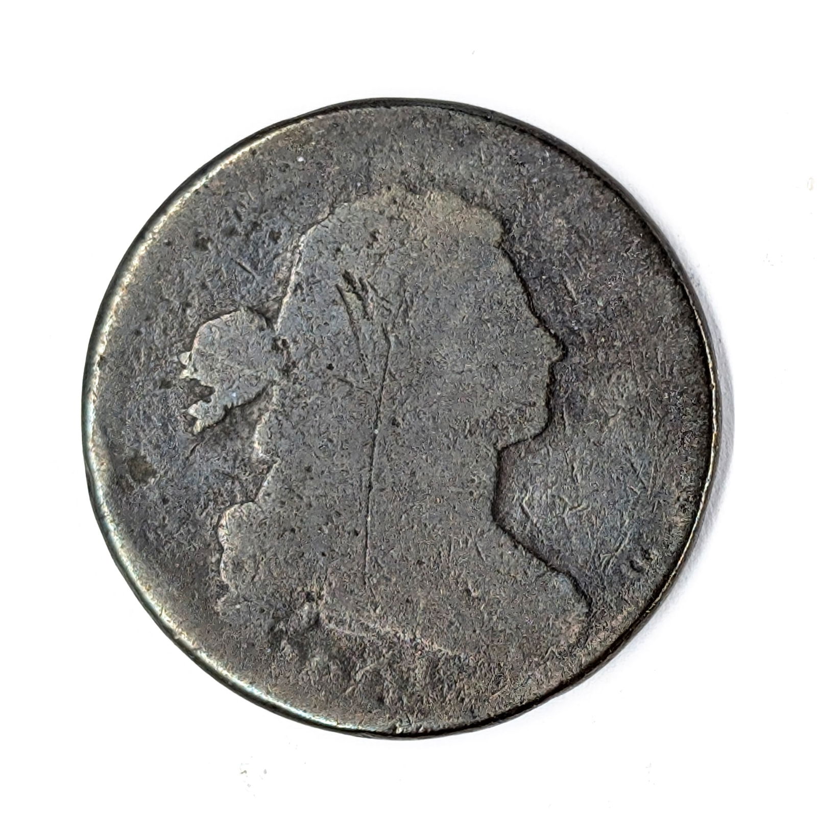 1801 Draped Bust Large Cent - Normal reverse: Coin 