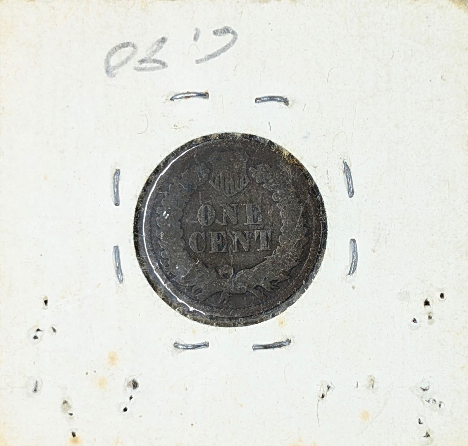 1876 Indian Head Cent - Semi-Key Date - 2