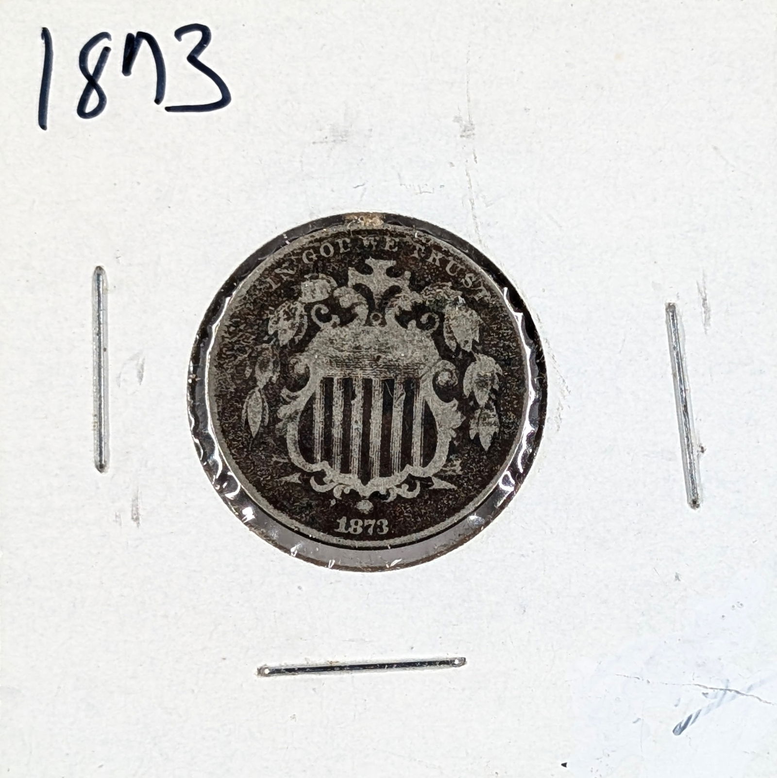 1873 Shield Nickel: Coin 