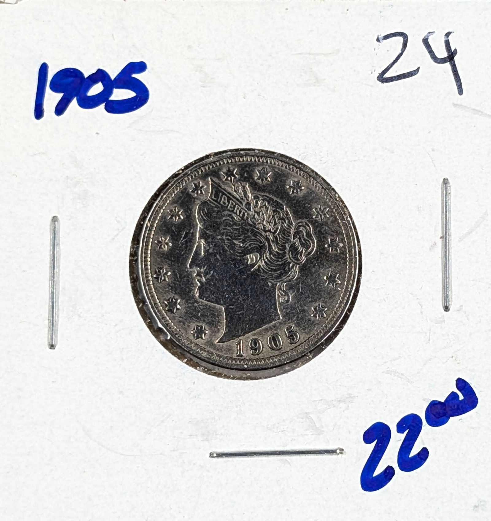 1905 Liberty V Nickel: Coin 