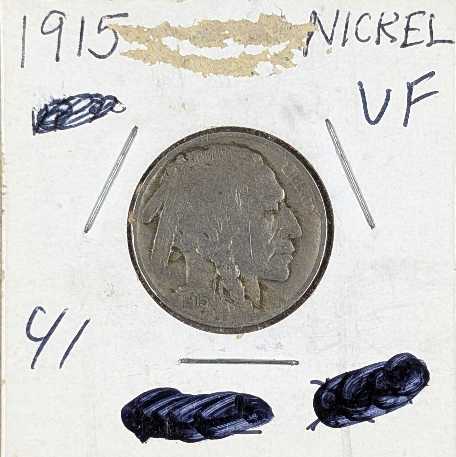 1915 Buffalo Head Nickel - VF: Coin 
