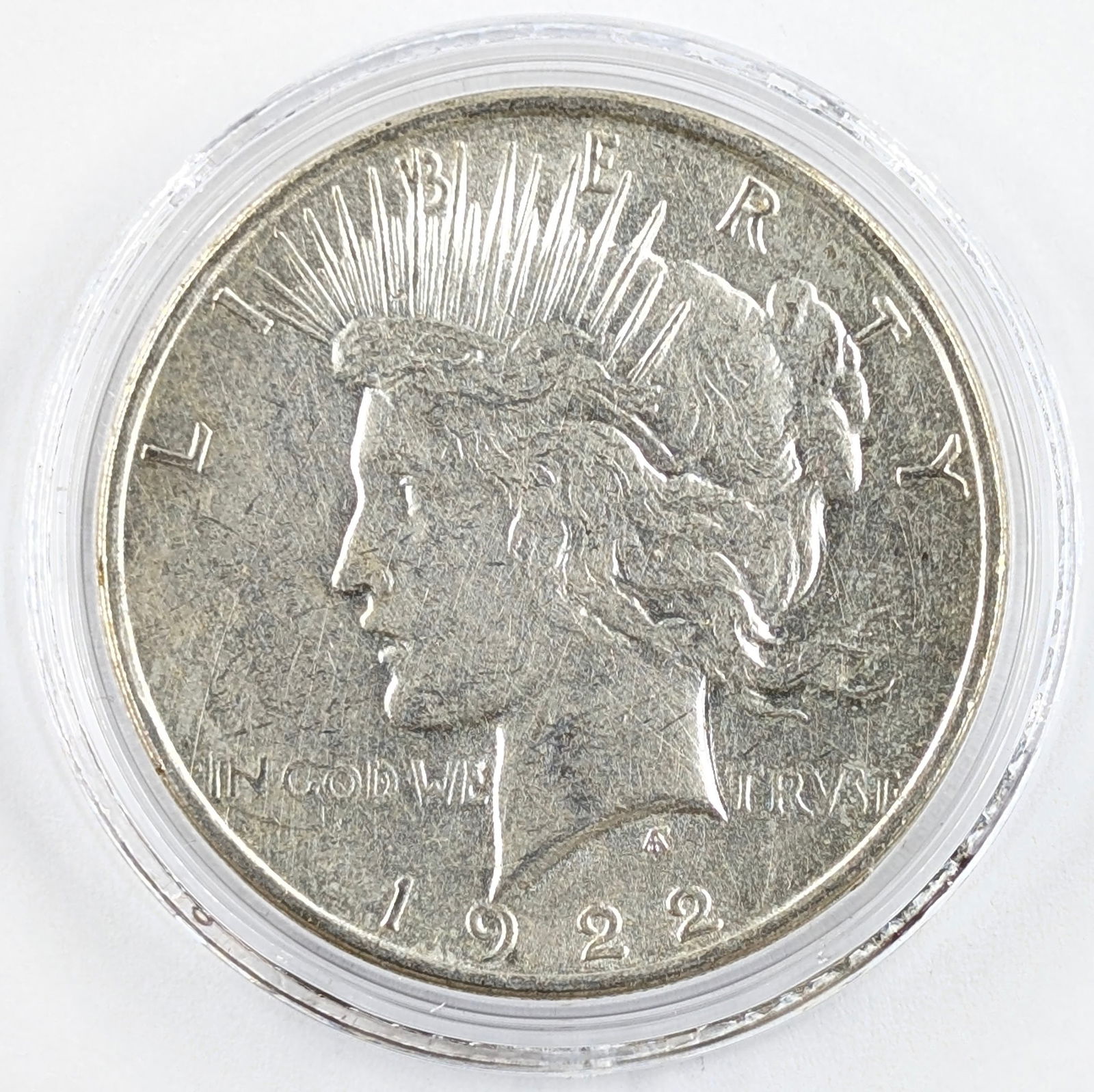 1922-D Silver Peace Dollar: Silver 