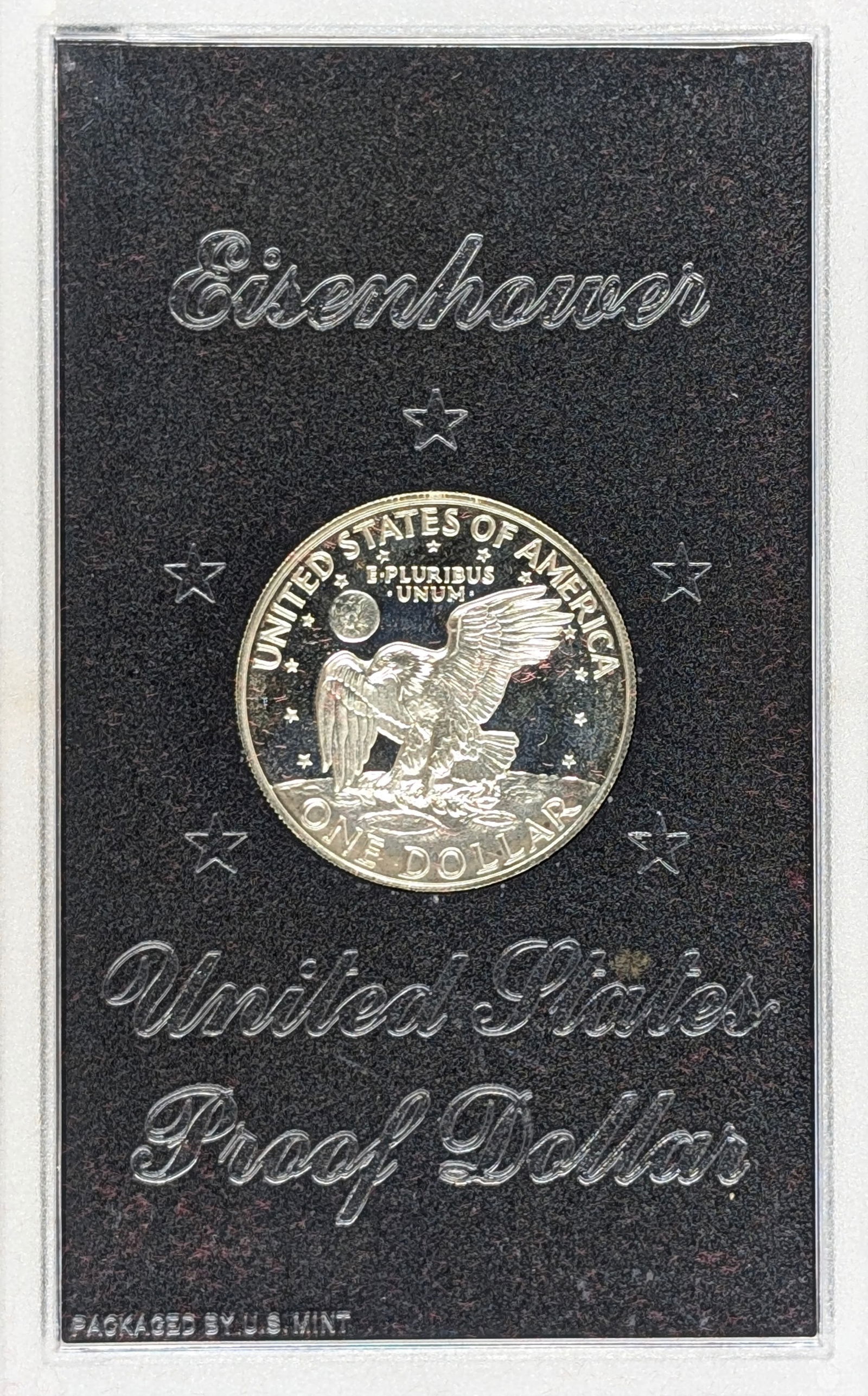 1972-S Eisenhower " Ike" Proof Silver Dollar - Toned - 3