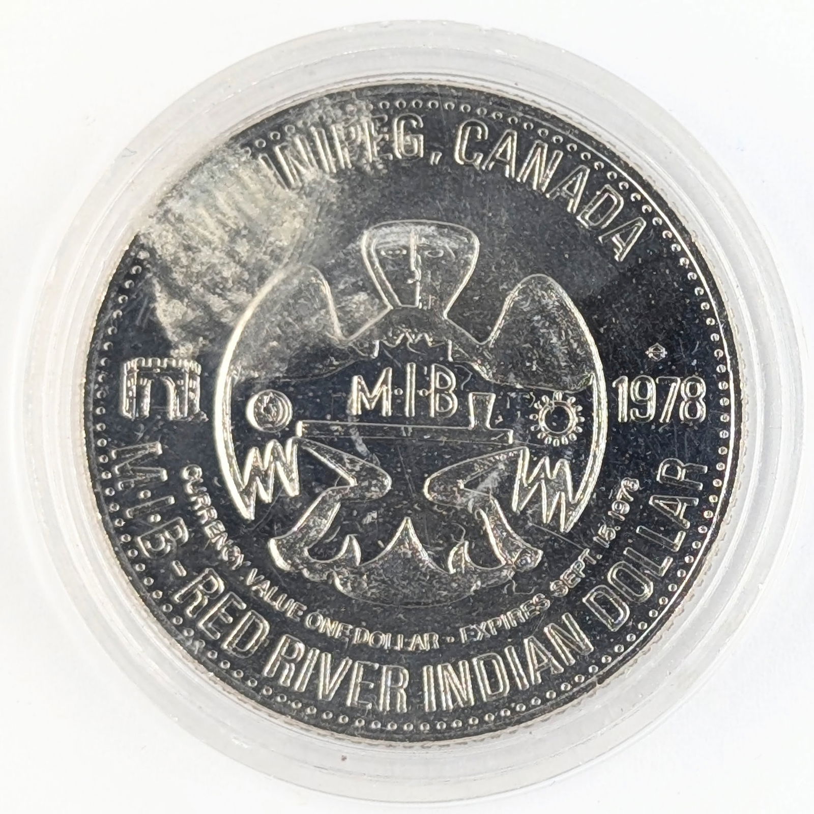 1978 Canada Manitoba Indian Brotherhood Token: Commemorative 