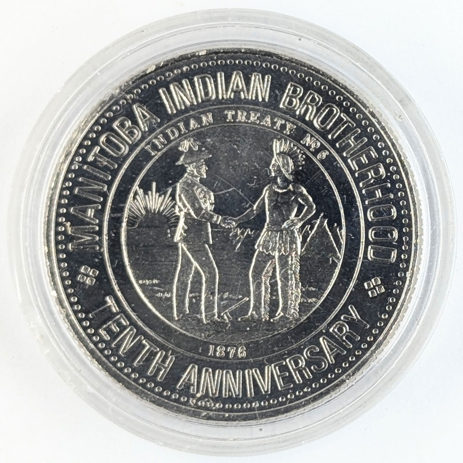 1978 Canada Manitoba Indian Brotherhood Token - 2