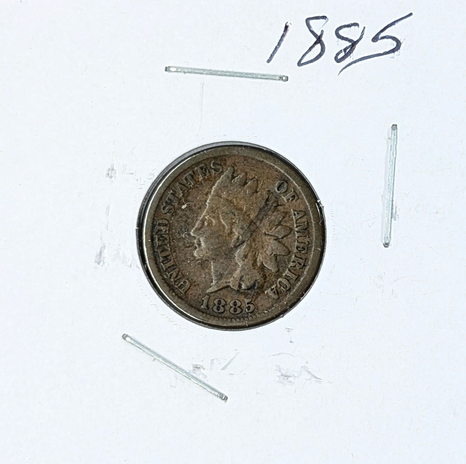 1885 Indian Head Cent: Coin 