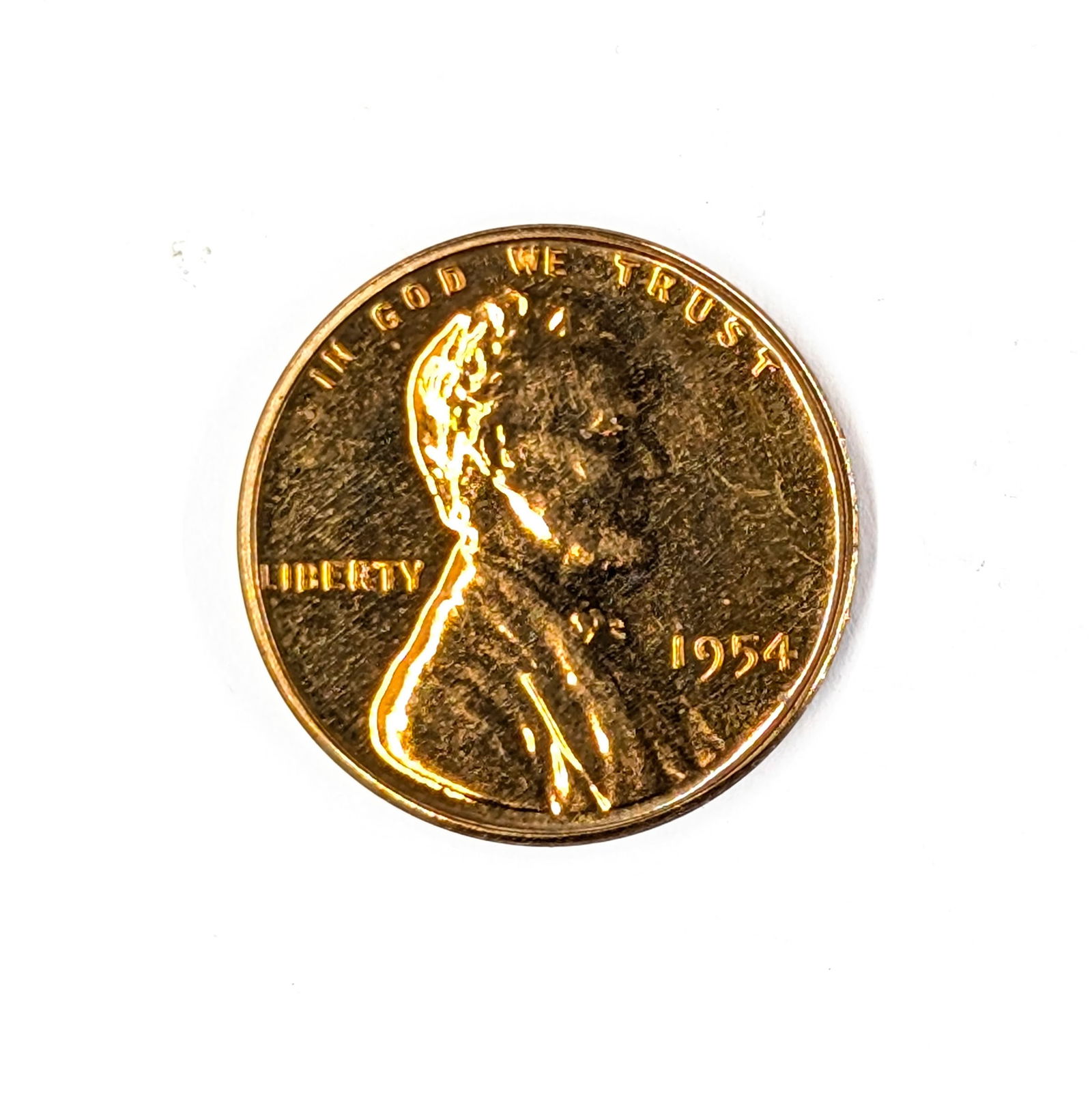 1954 Wheat Cent - Proof RED: Coin 