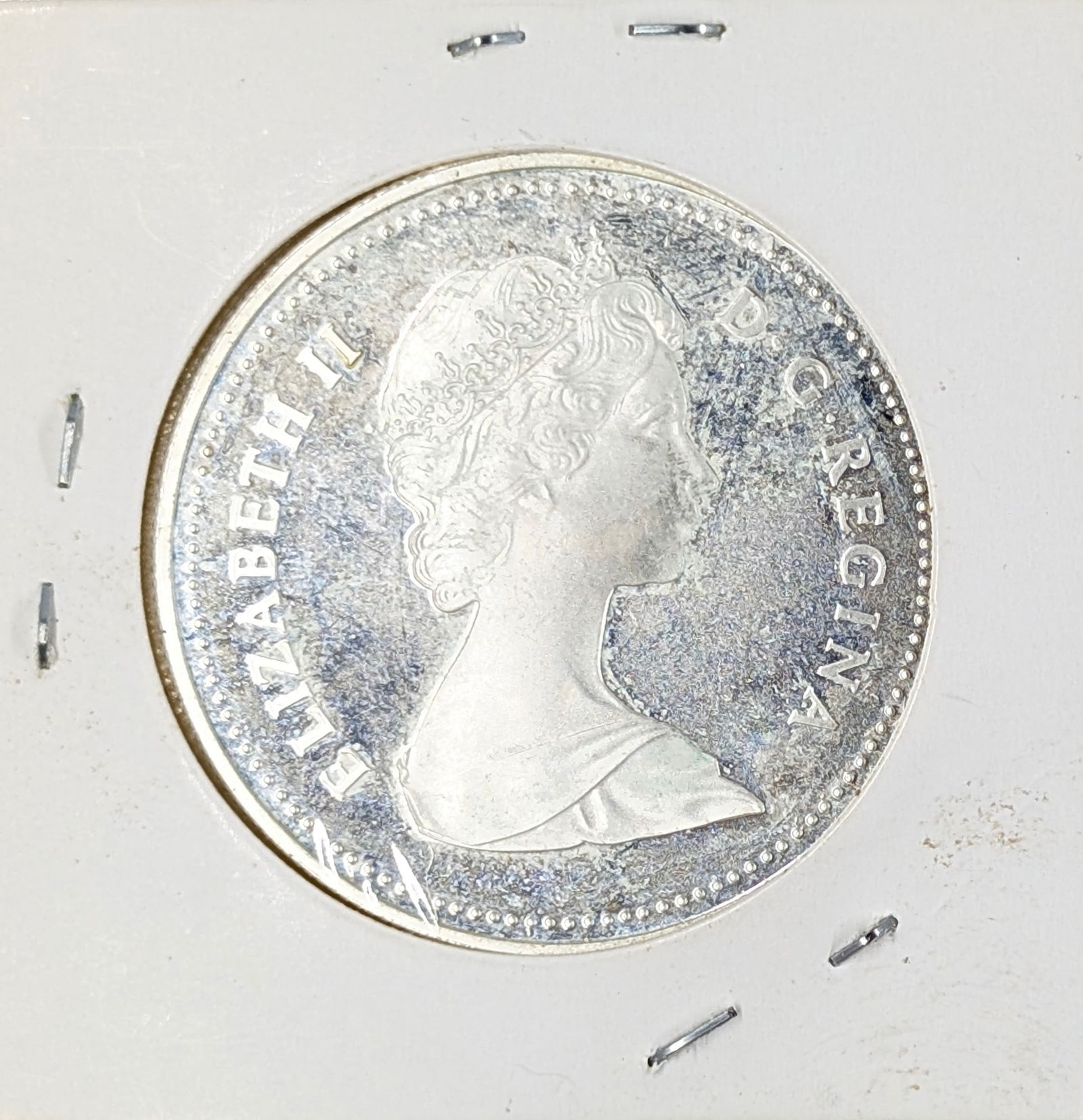 1982 Silver Canadian 1 Dollar - Proof - 2
