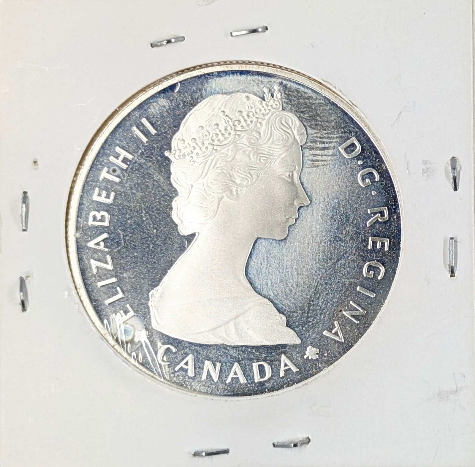 1985 Silver Canadian 1 Dollar - Proof - 2