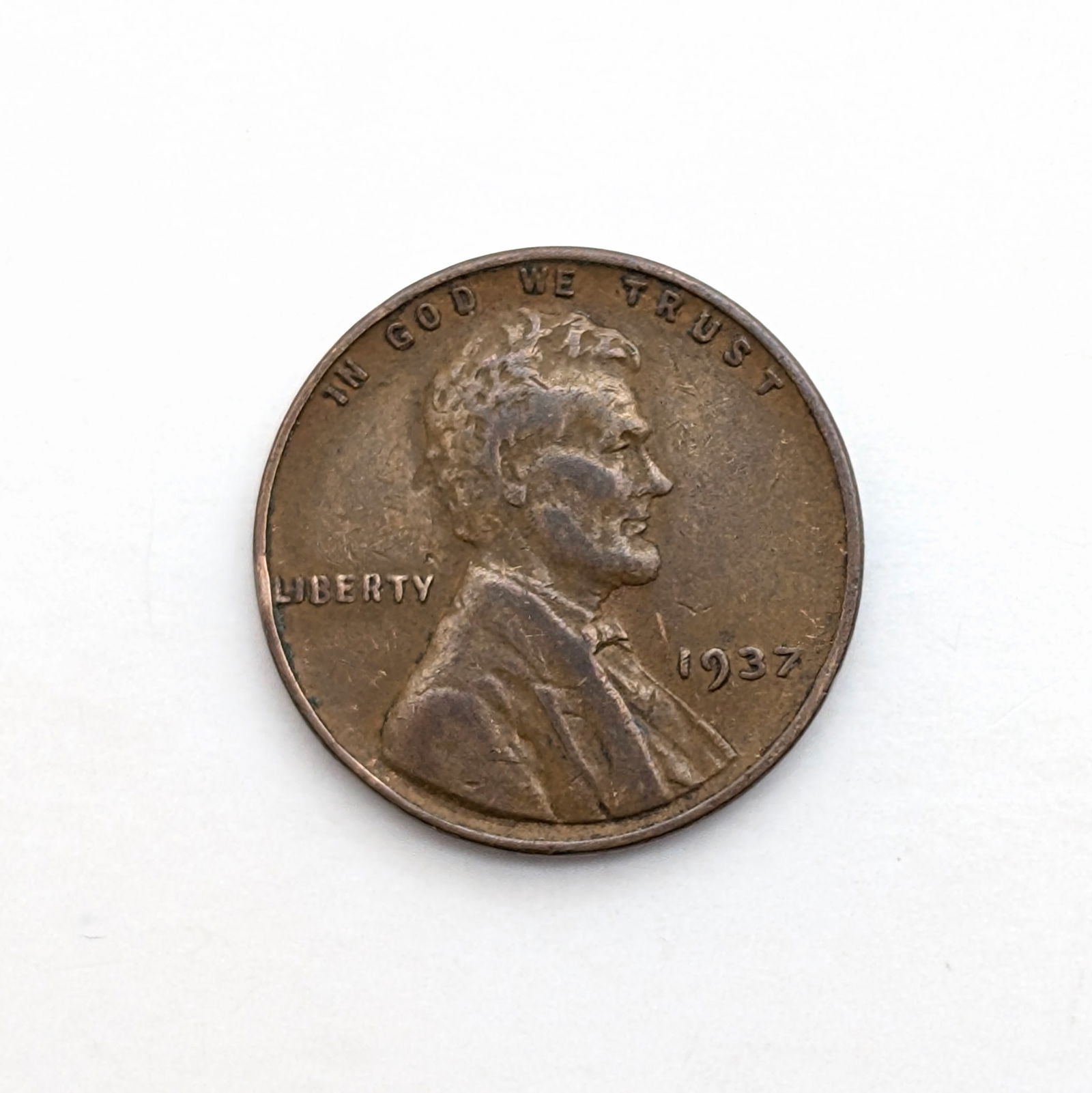 Roll of 50 - 1937 Wheat Cents - 2