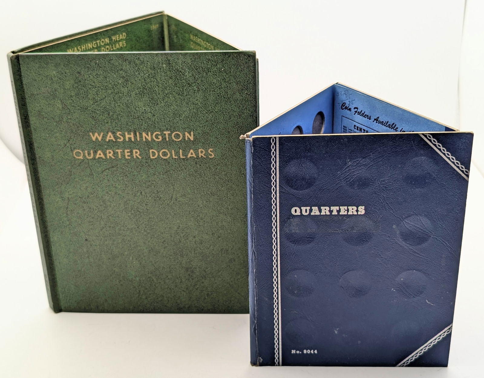 Lot of 2 Empty Quarter Books: Books 