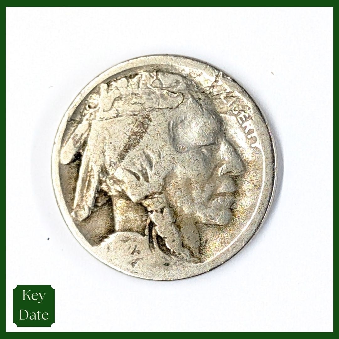 1923-S Buffalo Head Nickel - KEY DATE: Coin 