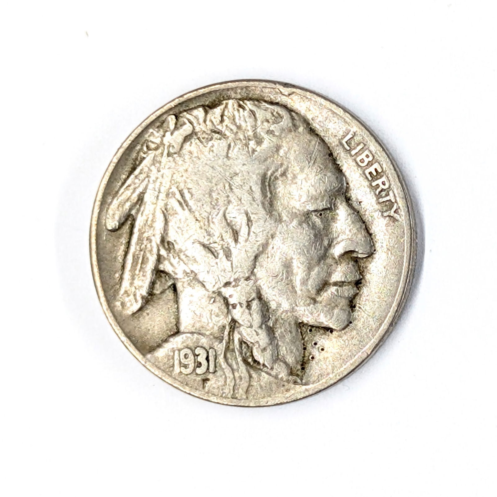 1931-S Buffalo Head Nickel - KEY DATE - 3