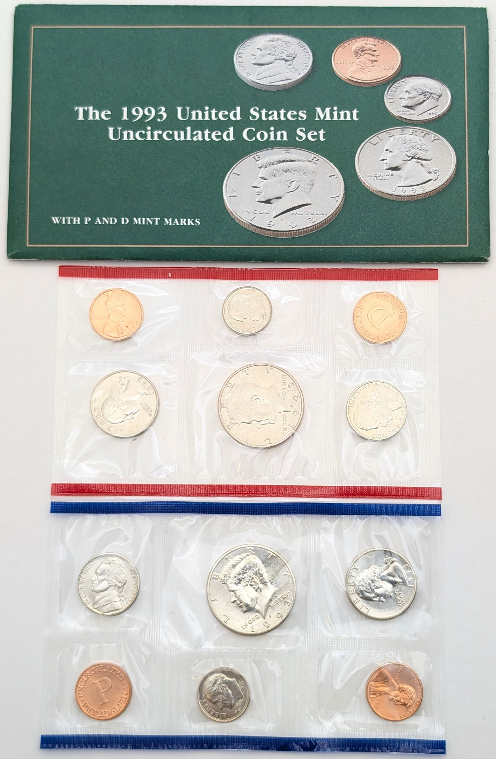 1993 US Mint Uncirculated Coin Set: Coin 