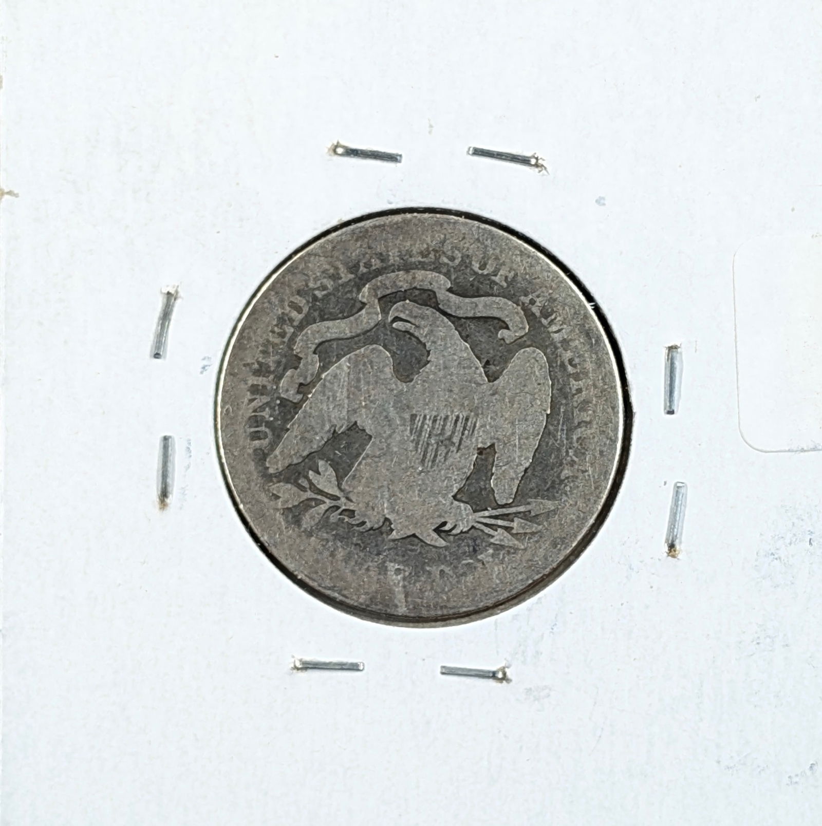 1876 Silver Liberty Seated Quarter - 2