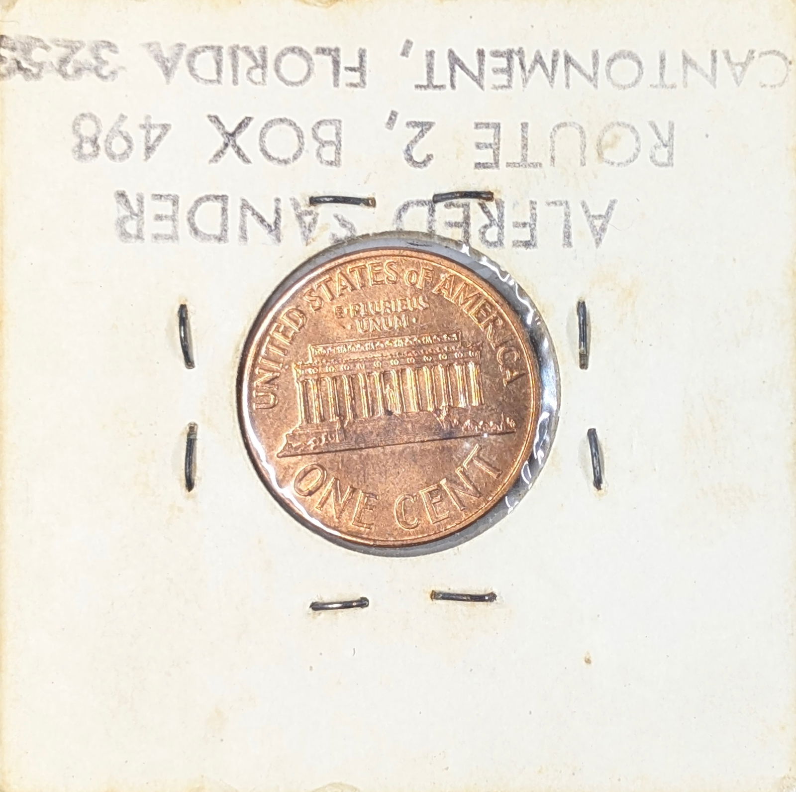 1960-D Lincoln Cent - BU Error Coin - 2